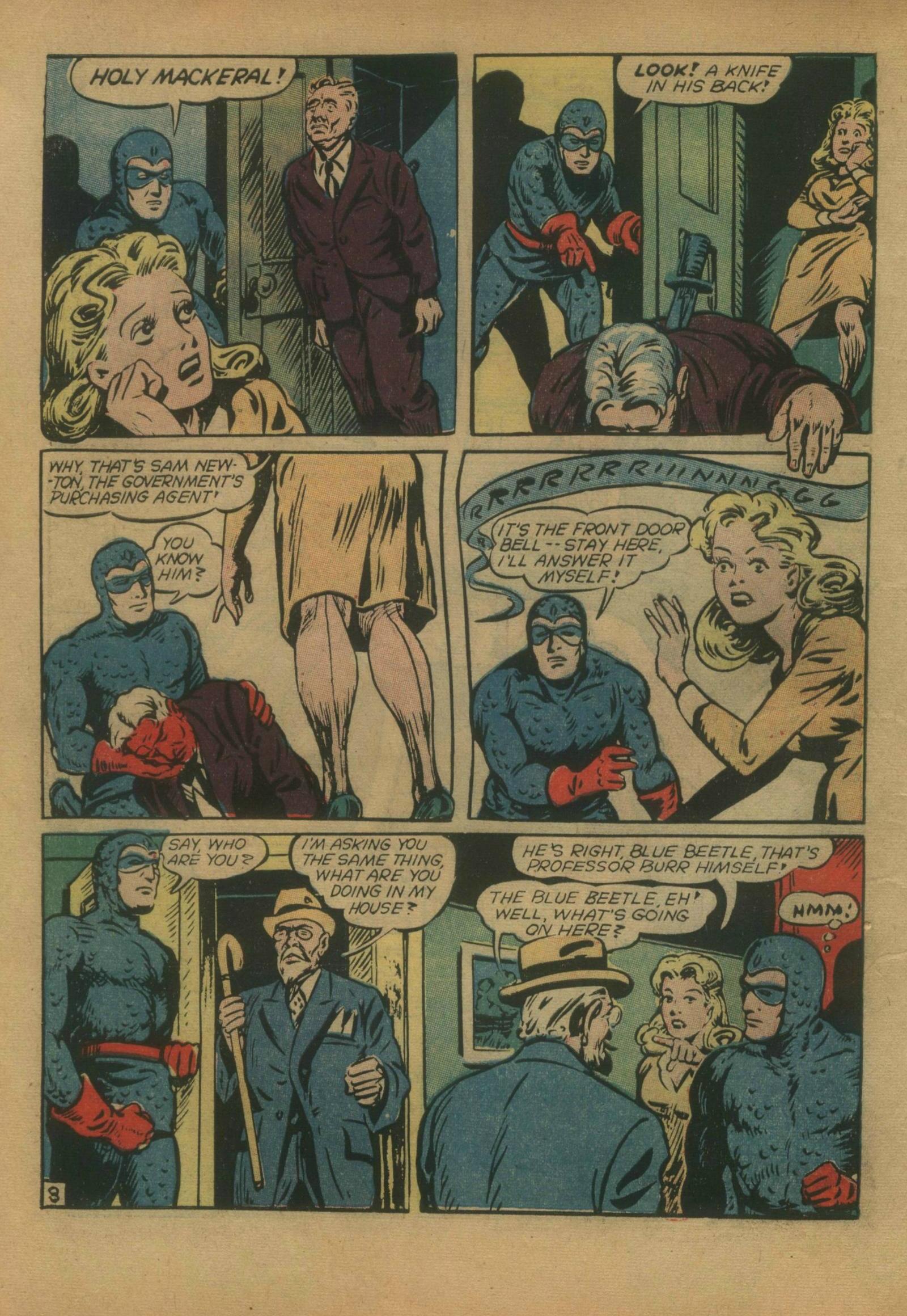 Read online The Blue Beetle comic -  Issue #14 - 10