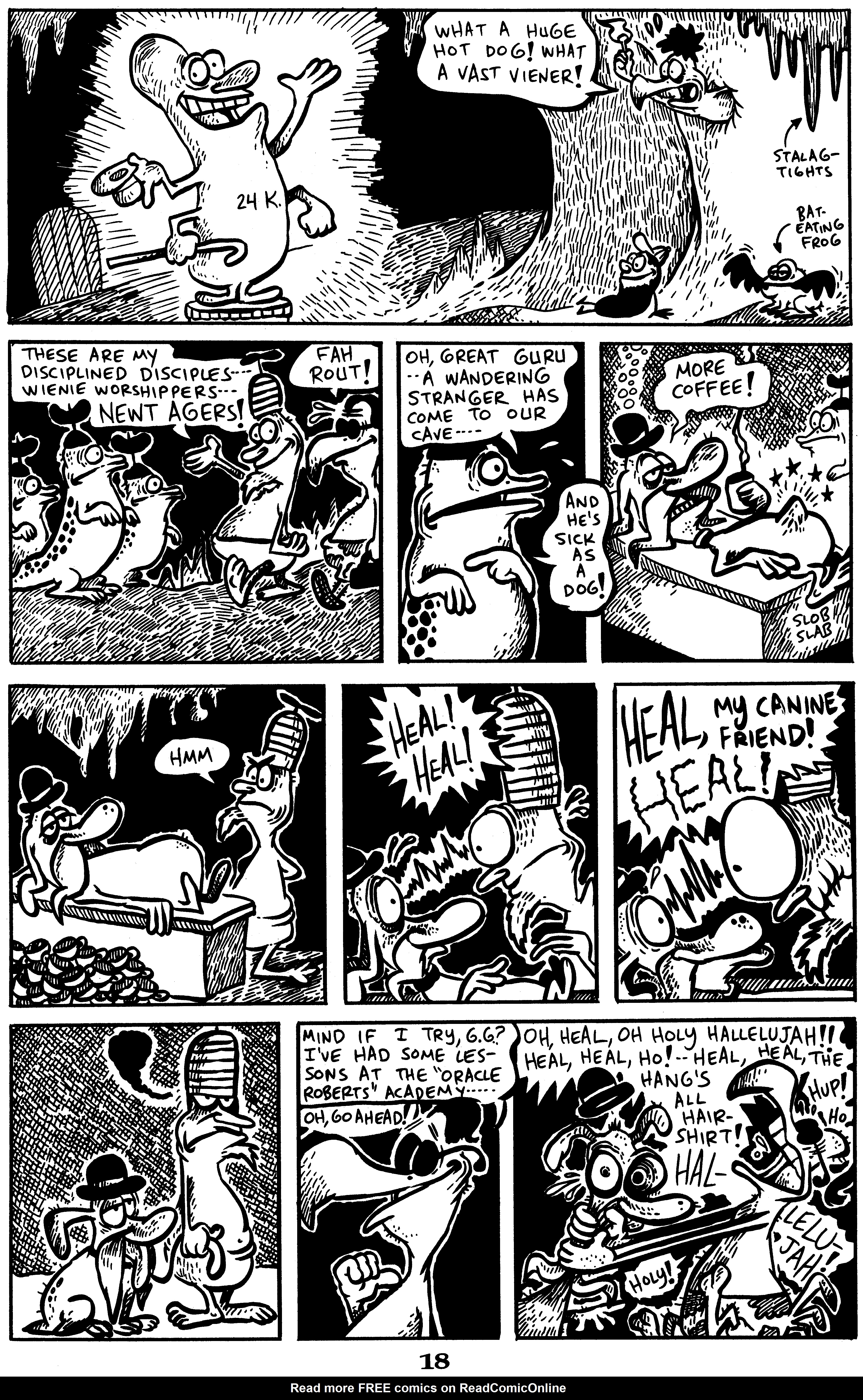 Read online Critters comic -  Issue #36 - 20
