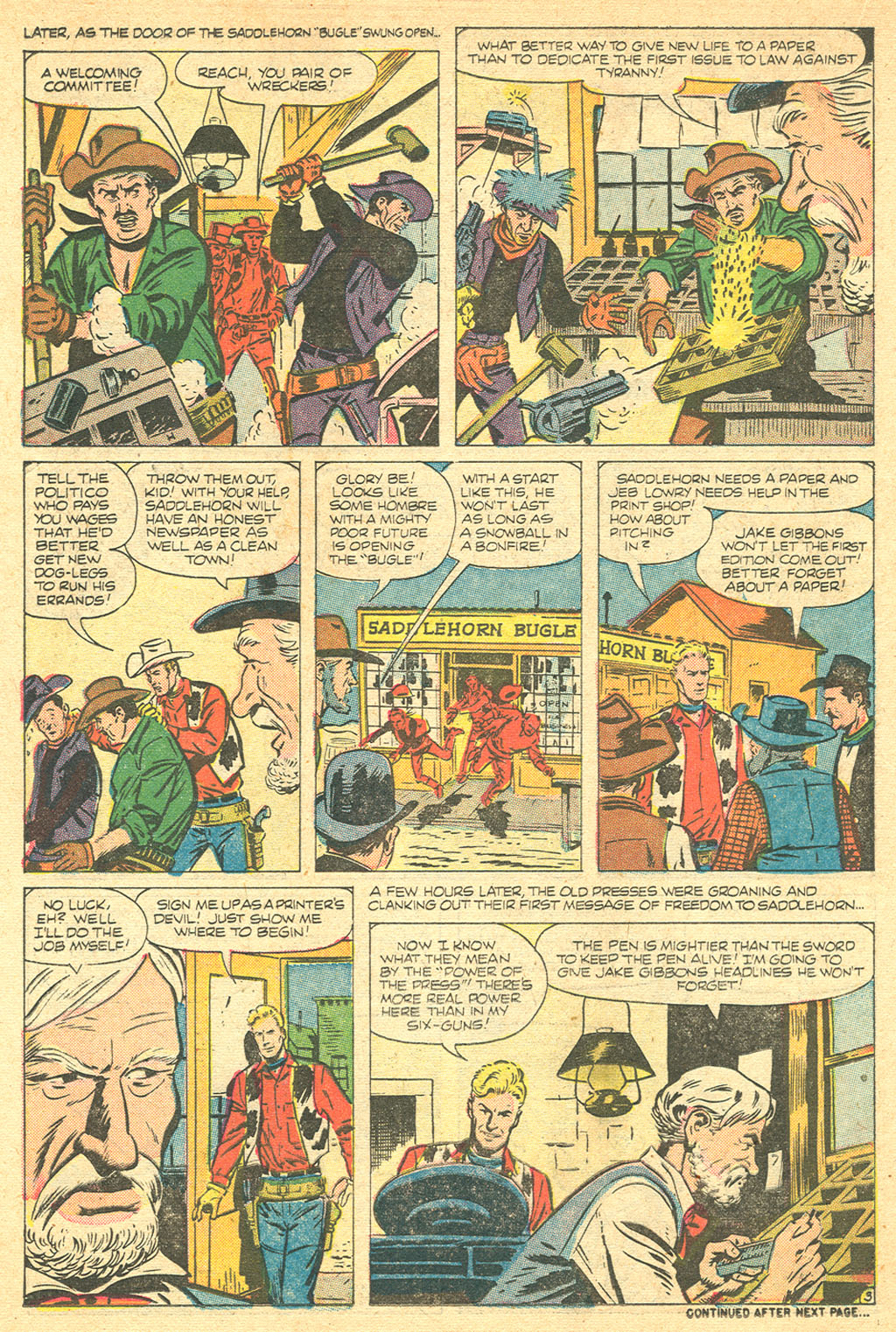 Read online Kid Colt Outlaw comic -  Issue #63 - 18