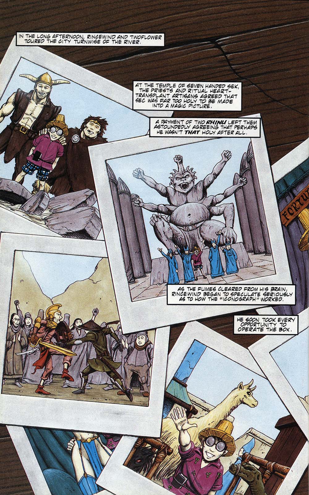 Read online Terry Pratchett's The Colour Of Magic comic -  Issue # TPB - 23