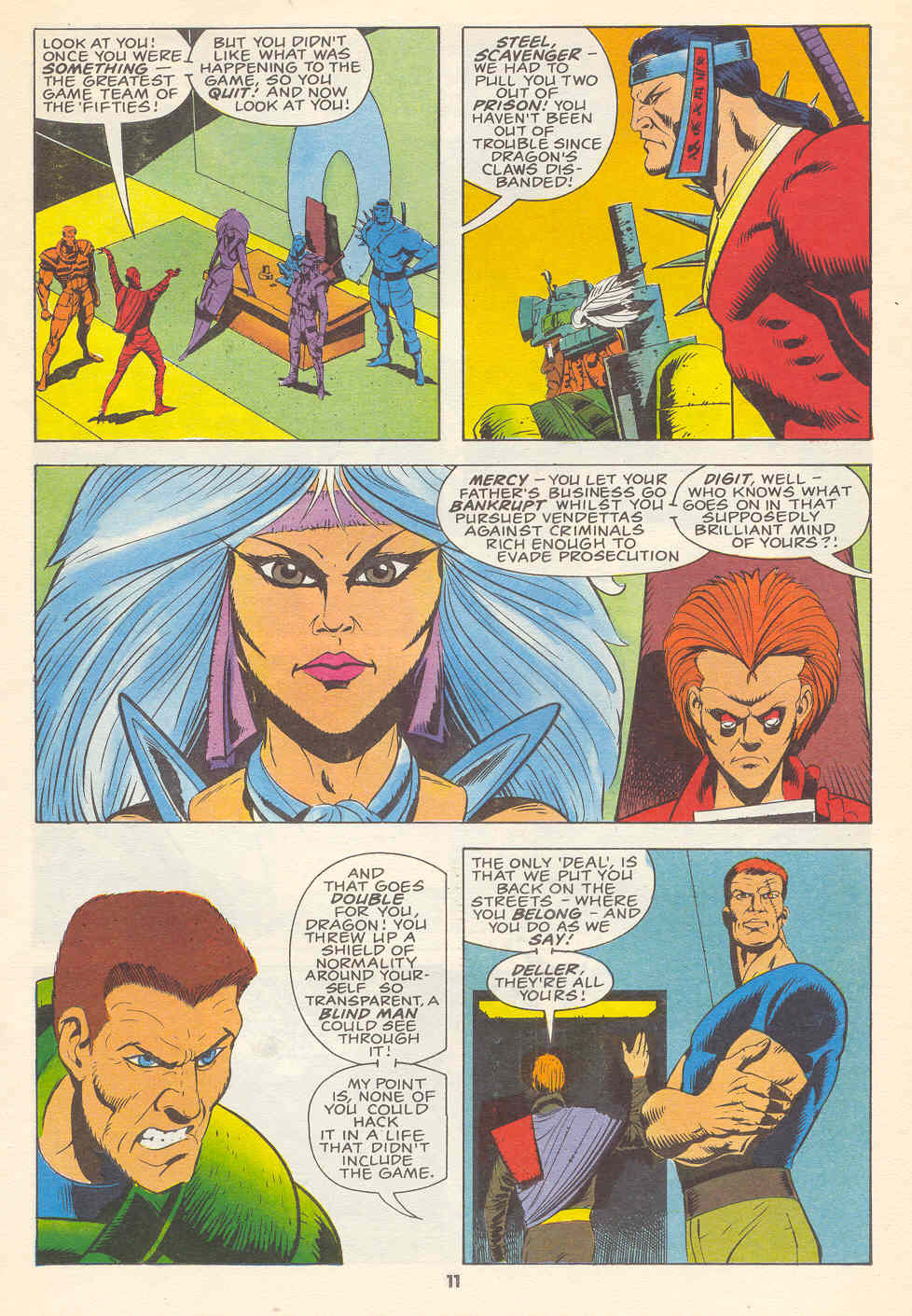 Read online Dragon's Claws comic -  Issue #2 - 10