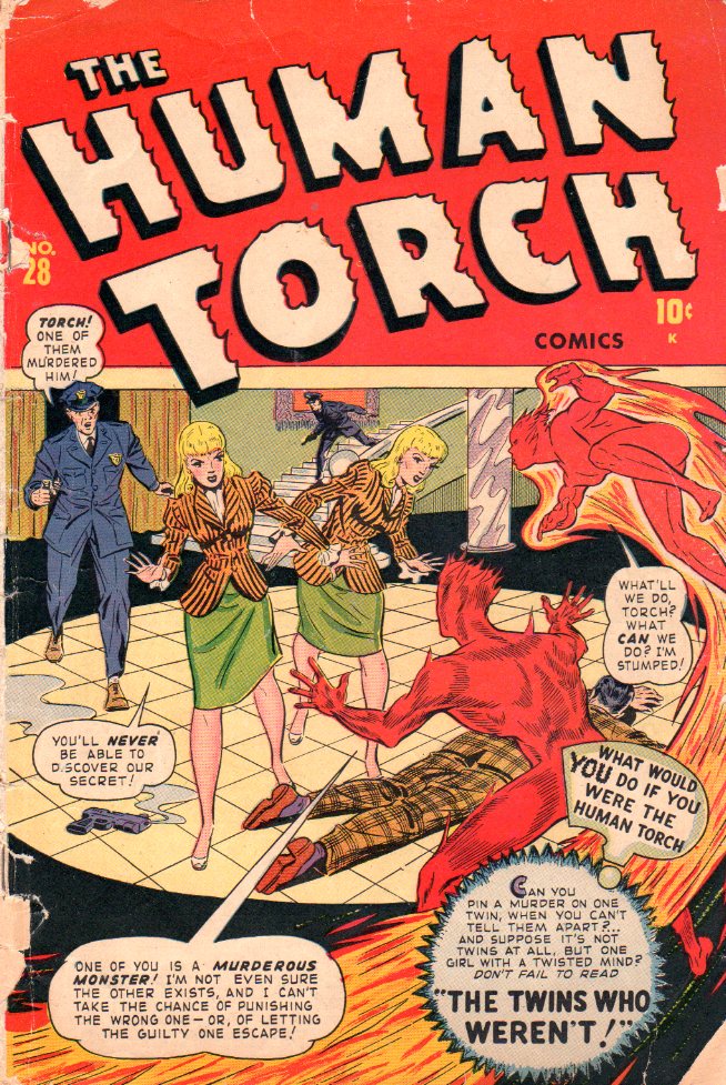 Read online The Human Torch (1940) comic -  Issue #28 - 1