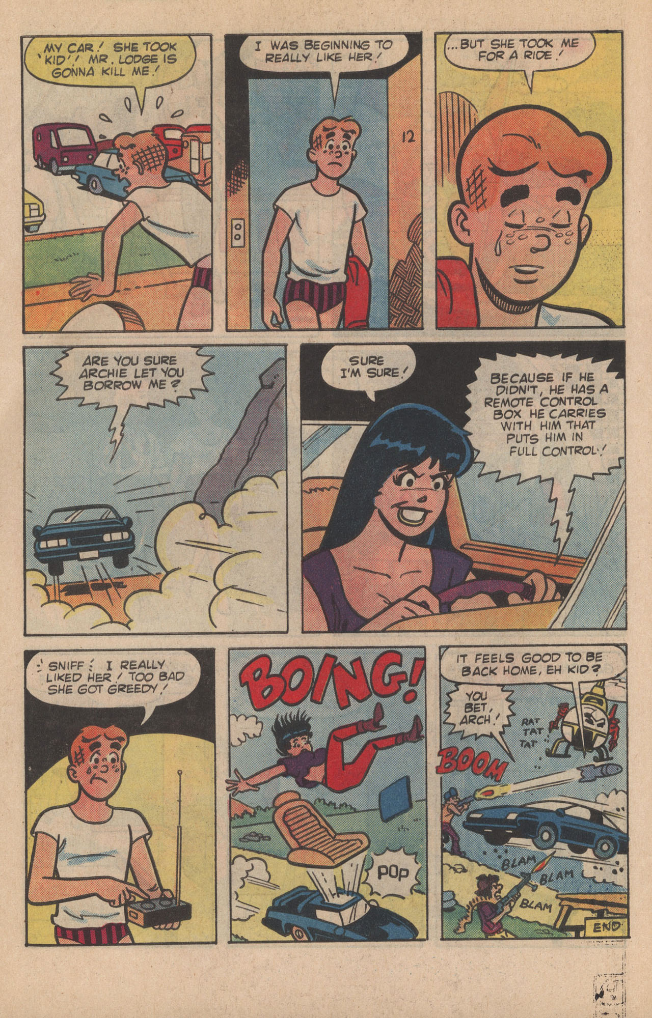 Read online Archie's TV Laugh-Out comic -  Issue #102 - 8