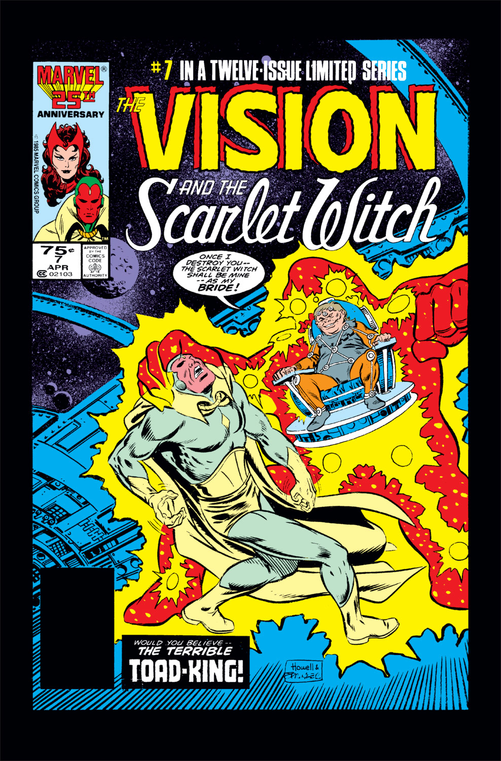 Read online The Vision and the Scarlet Witch (1985) comic -  Issue #7 - 1