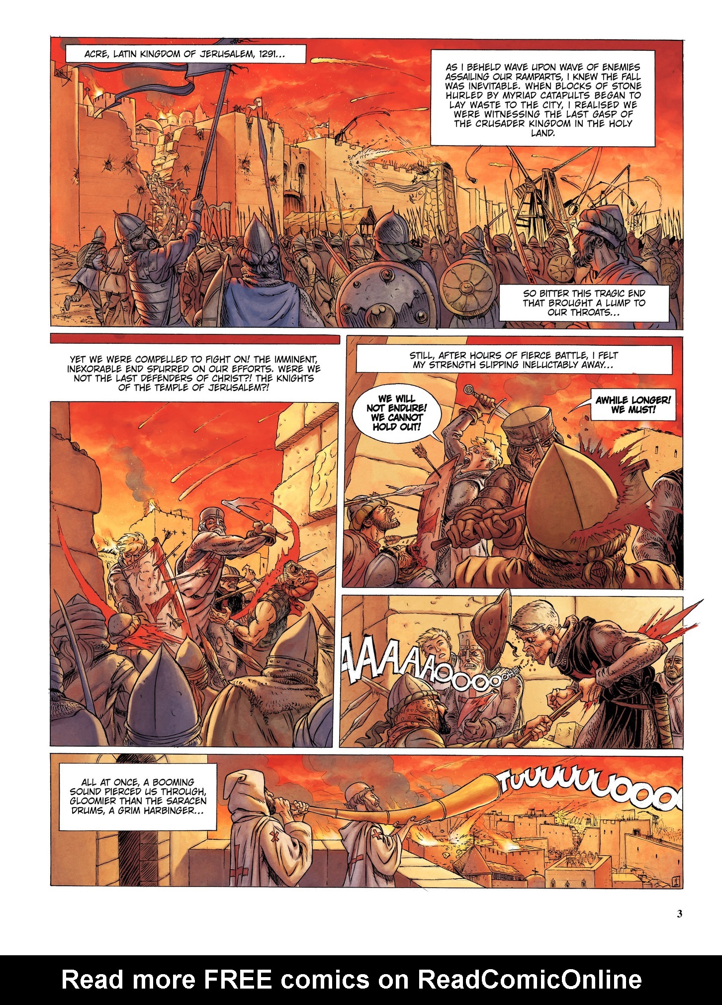 Read online The Last Templar comic -  Issue #1 - 3