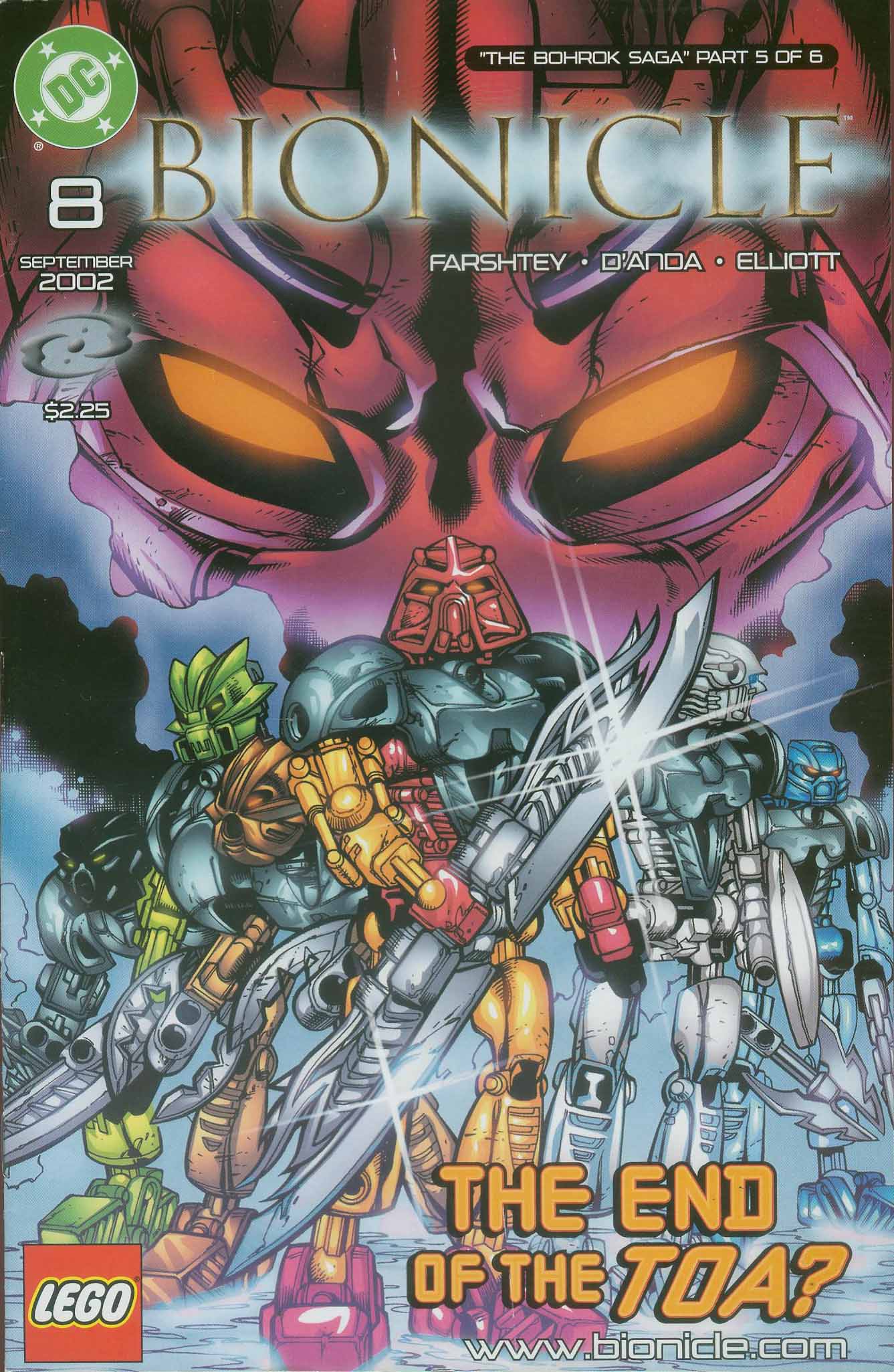 Read online Bionicle comic -  Issue #8 - 1