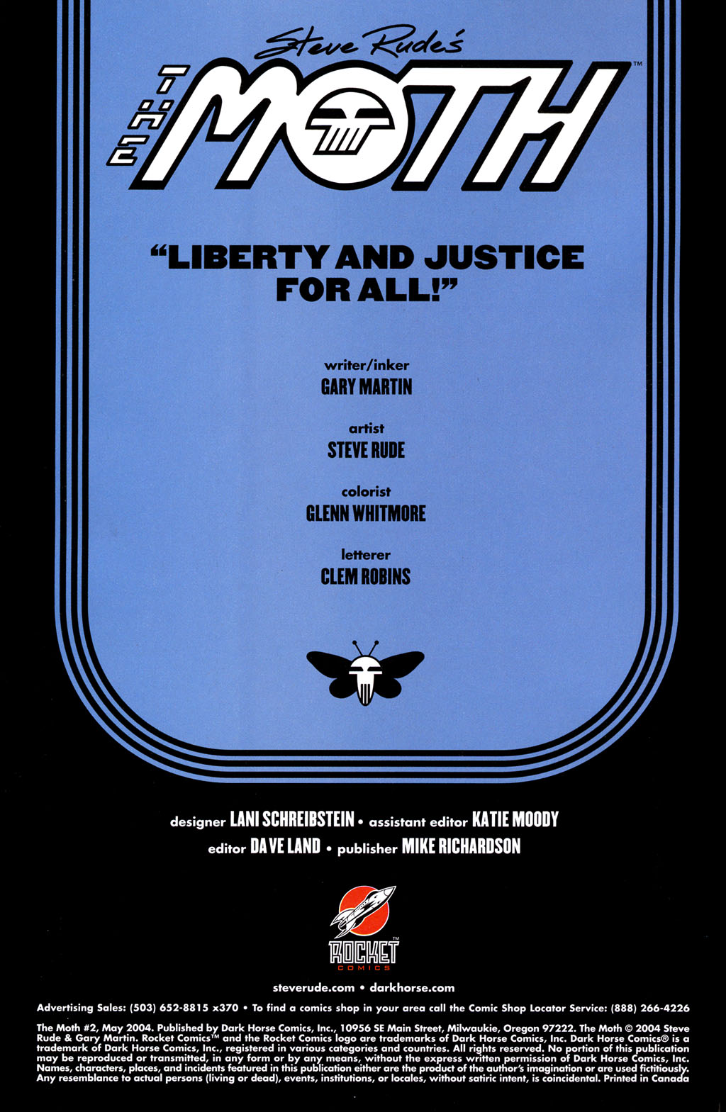 Read online The Moth comic -  Issue #2 - 2