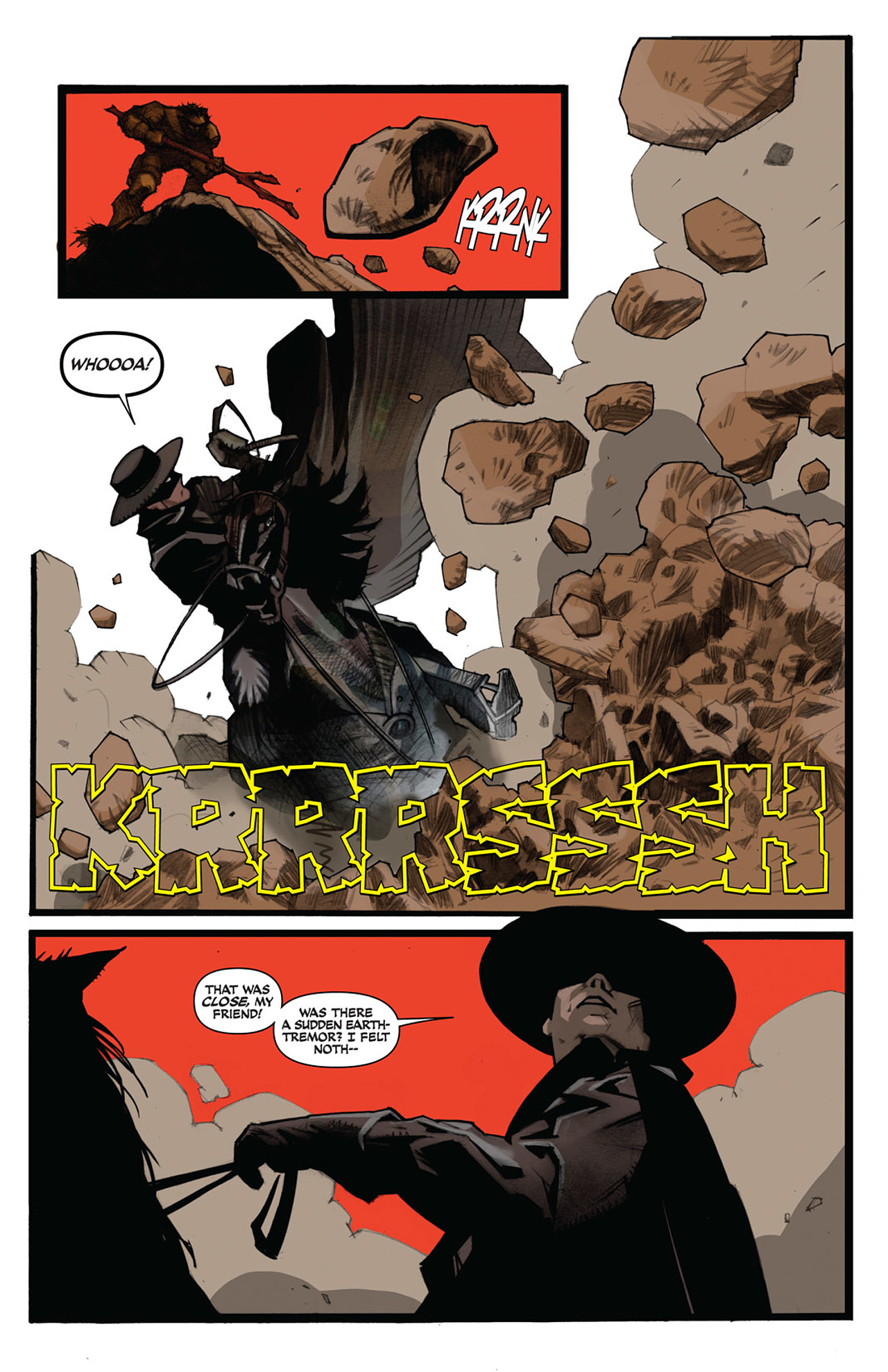 Read online Zorro Rides Again comic -  Issue #7 - 7