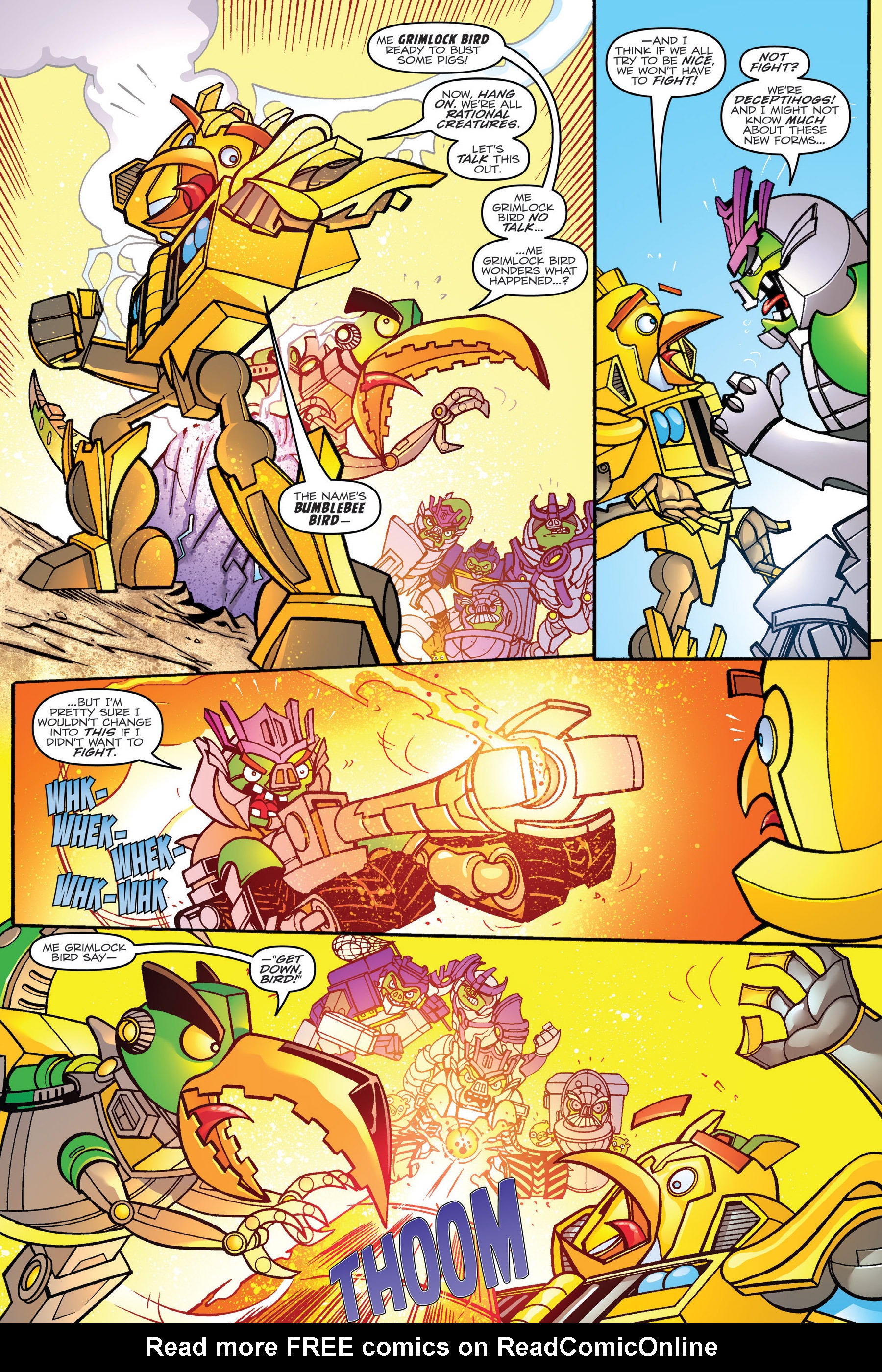 Read online Angry Birds Transformers: Age of Eggstinction comic -  Issue # Full - 23