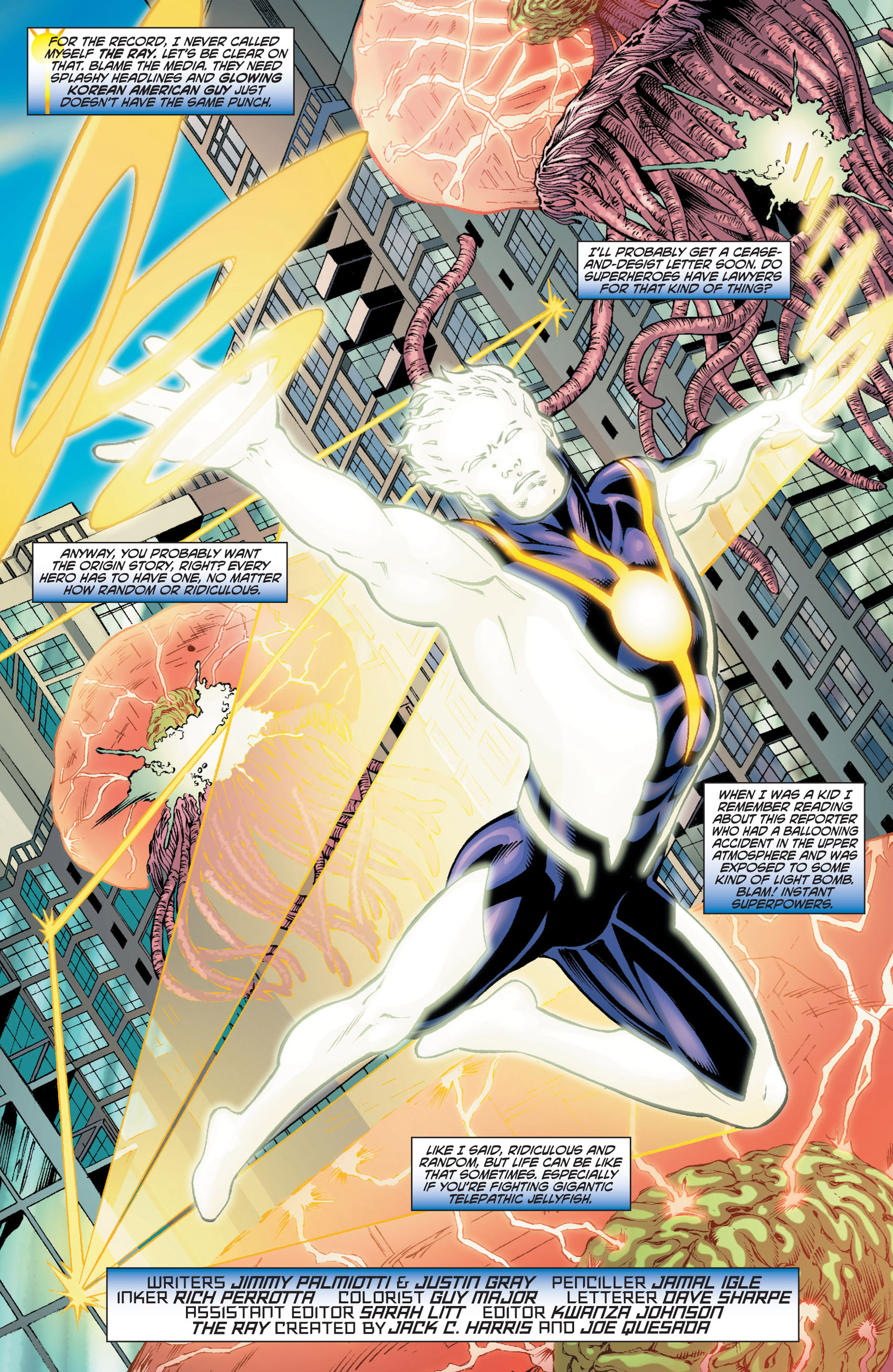 Read online The Ray (2012) comic -  Issue #1 - 2