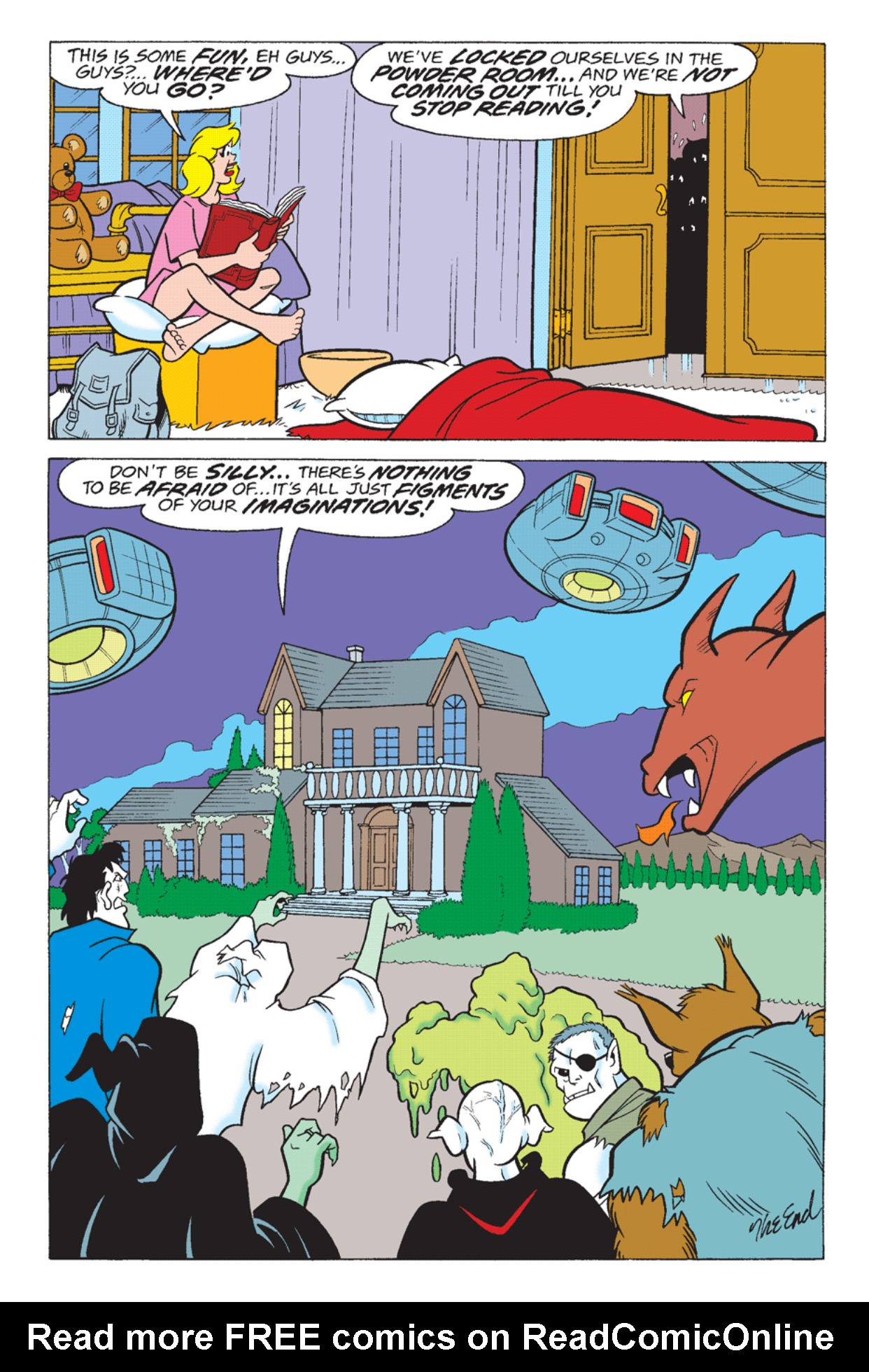 Read online Archie's Weird Mysteries comic -  Issue #23 - 25