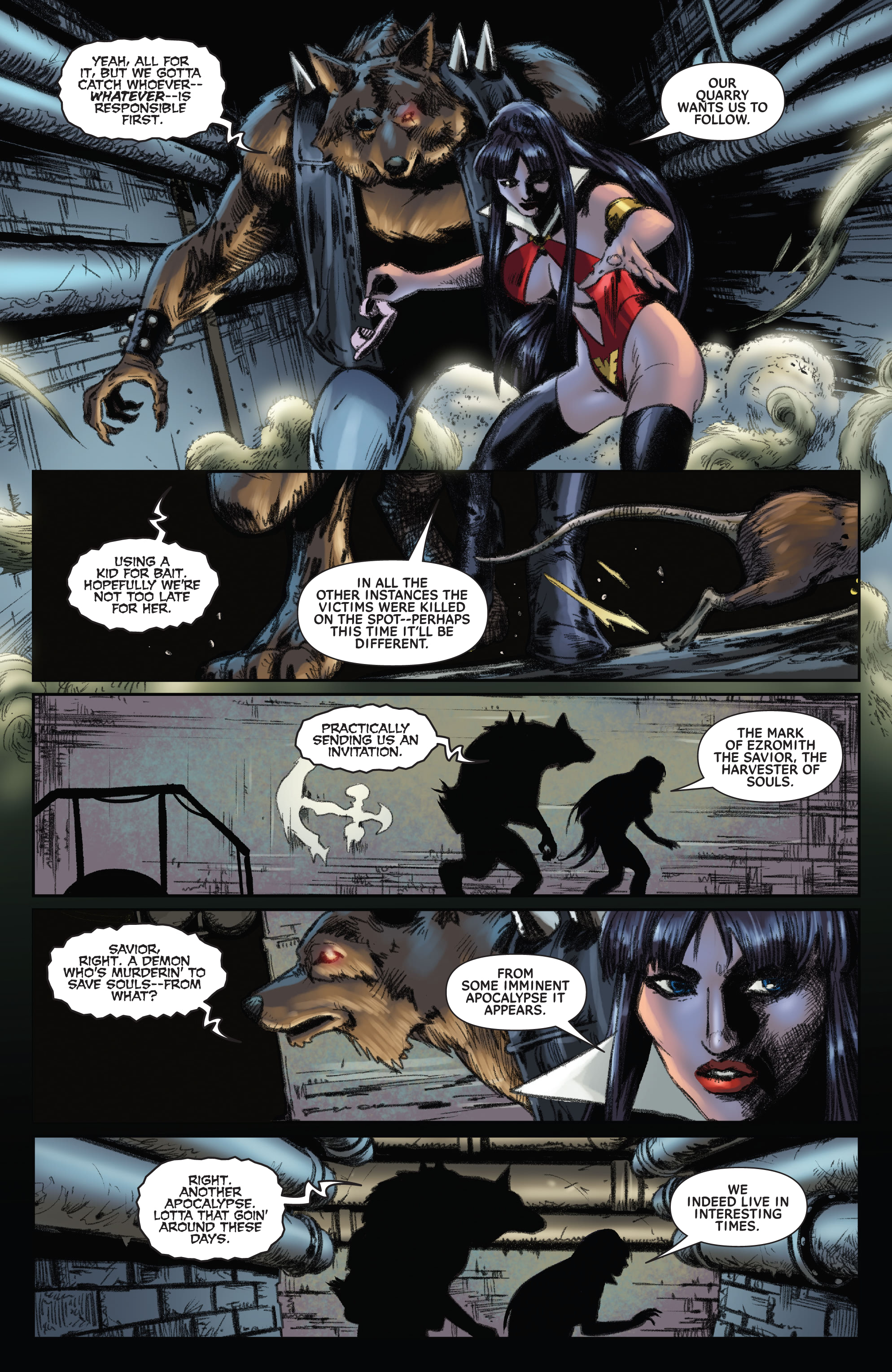 Read online Vampirella Strikes (2022) comic -  Issue #13 - 8