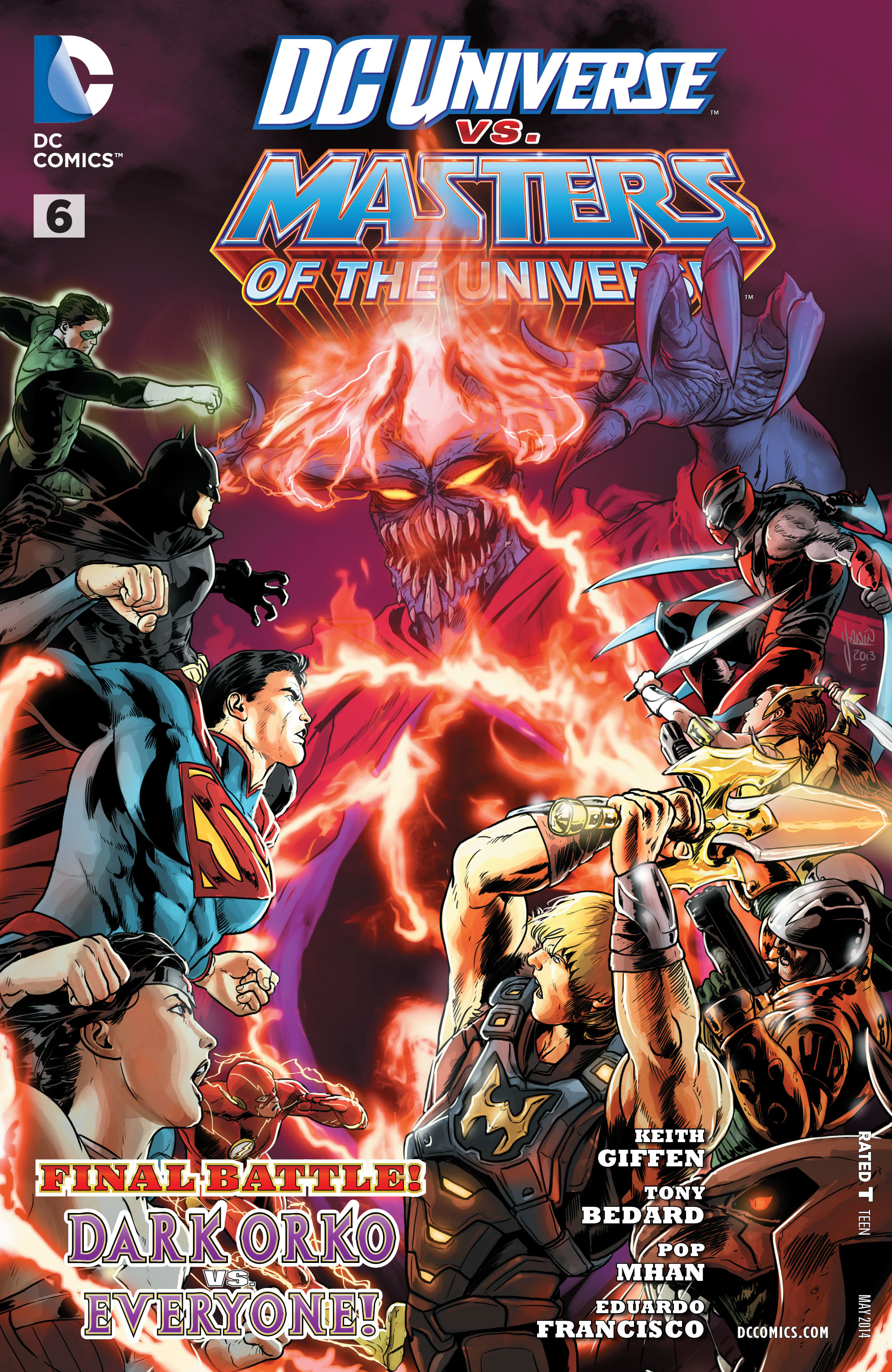 Read online DC Universe vs. The Masters of the Universe comic -  Issue #6 - 1