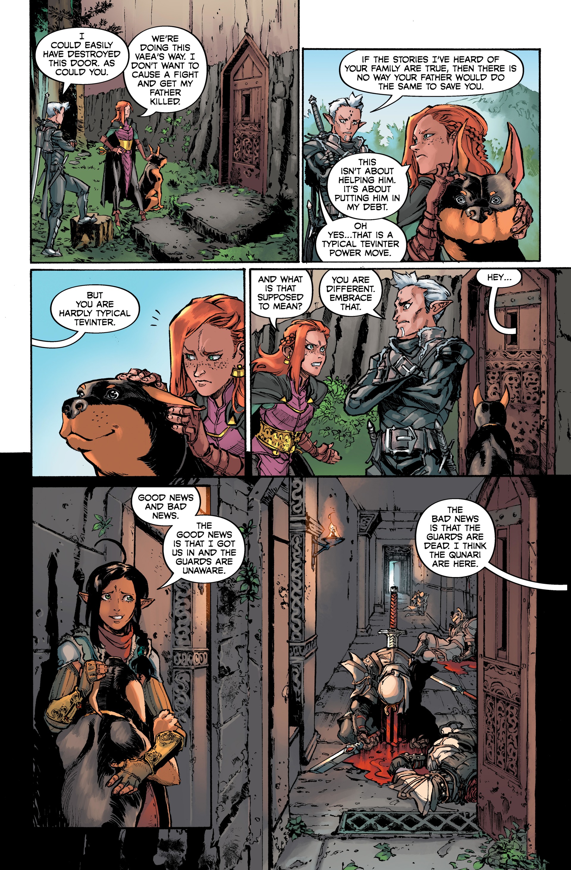 Read online Dragon Age: Wraiths of Tevinter comic -  Issue # TPB (Part 2) - 4