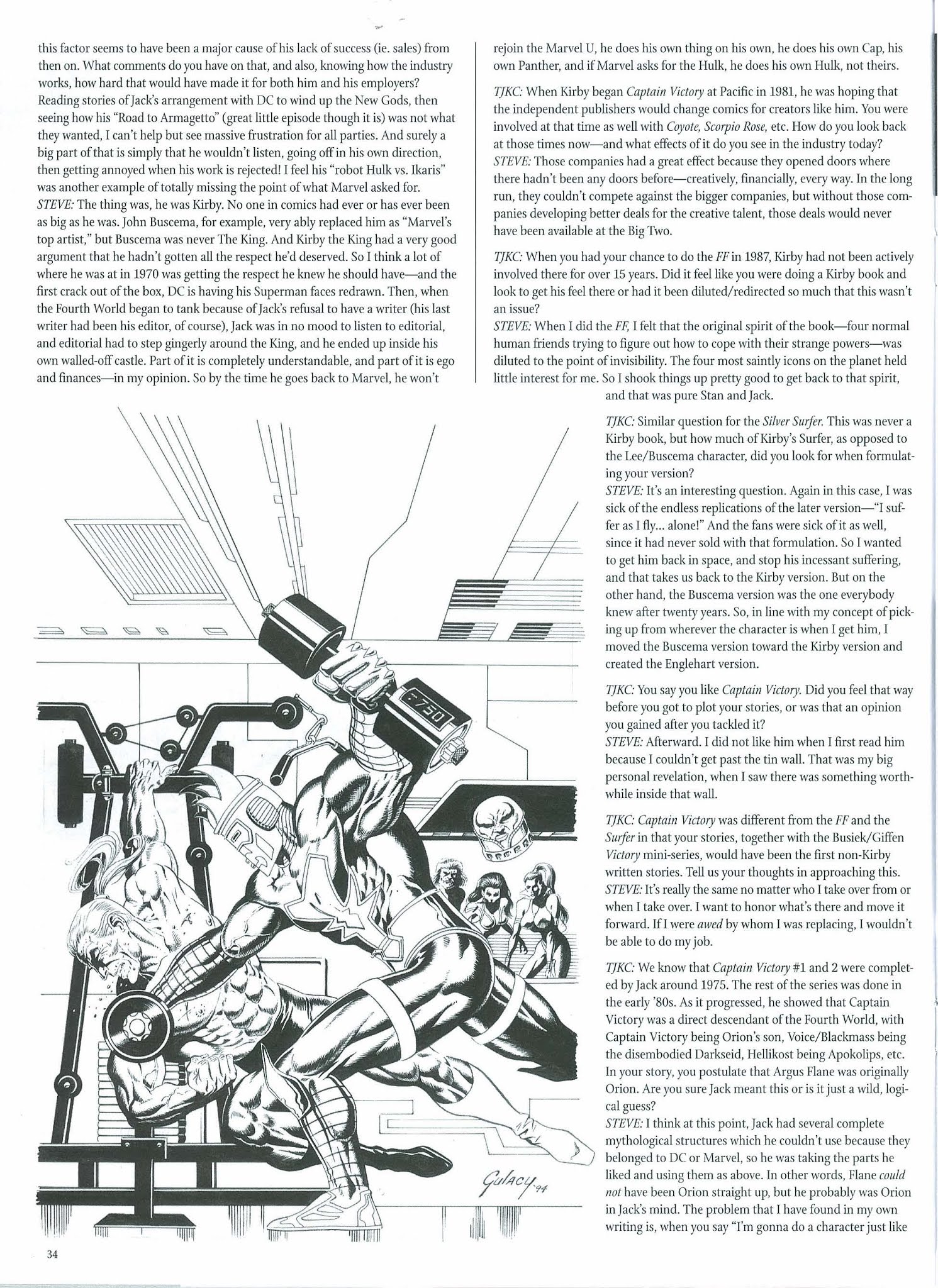Read online The Jack Kirby Collector comic -  Issue #52 - 35