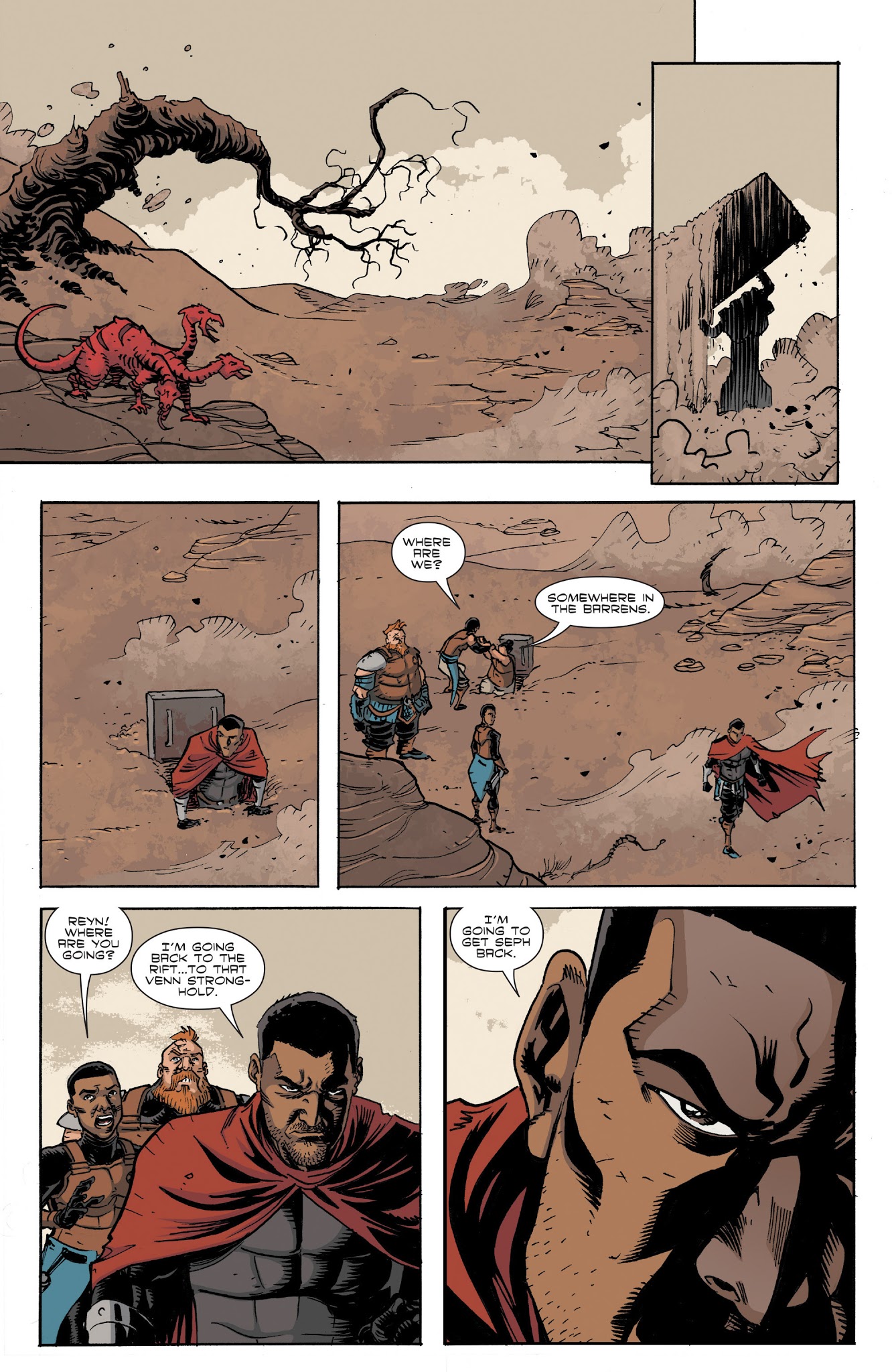 Read online Reyn comic -  Issue #8 - 6