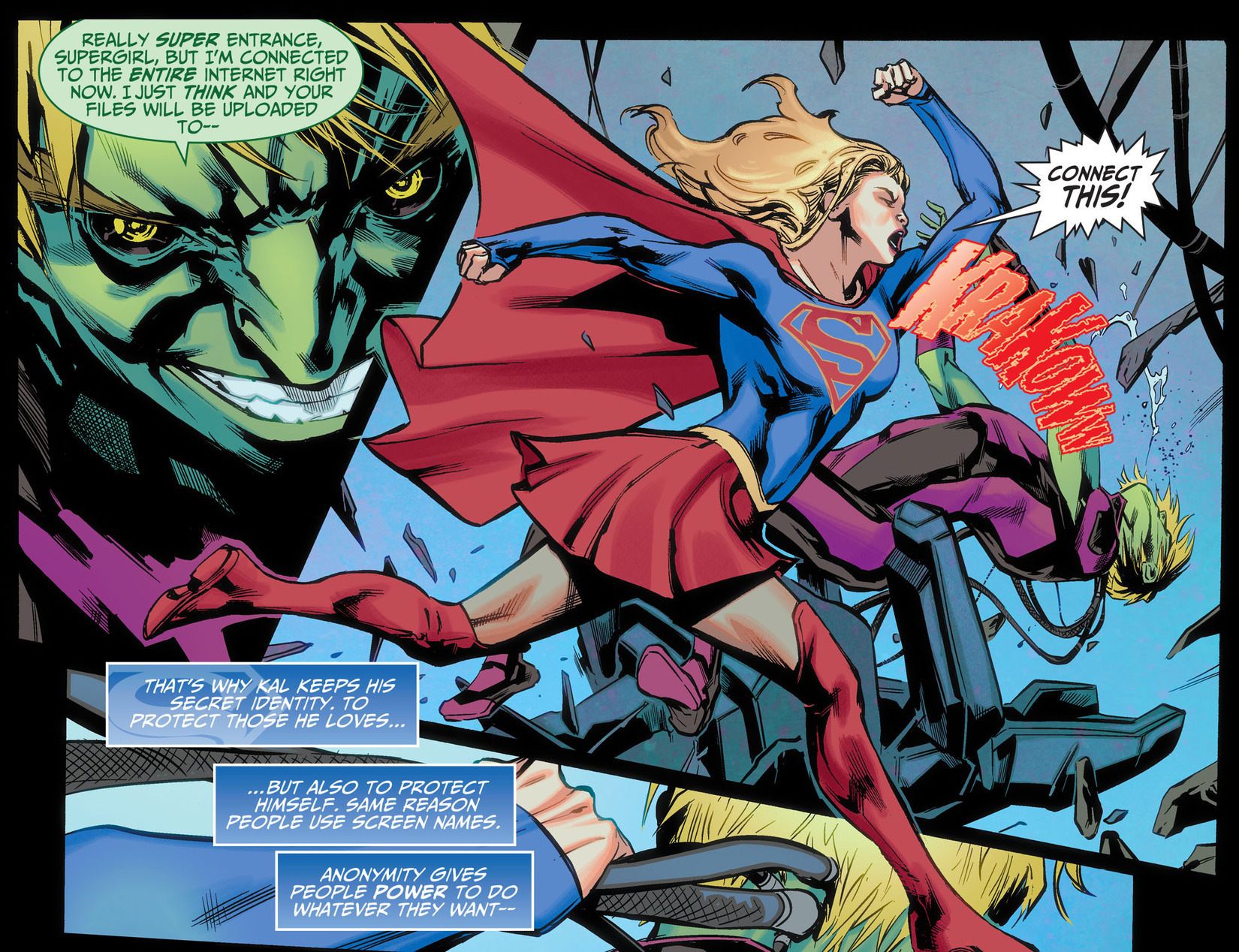Read online Adventures of Supergirl comic -  Issue #5 - 19