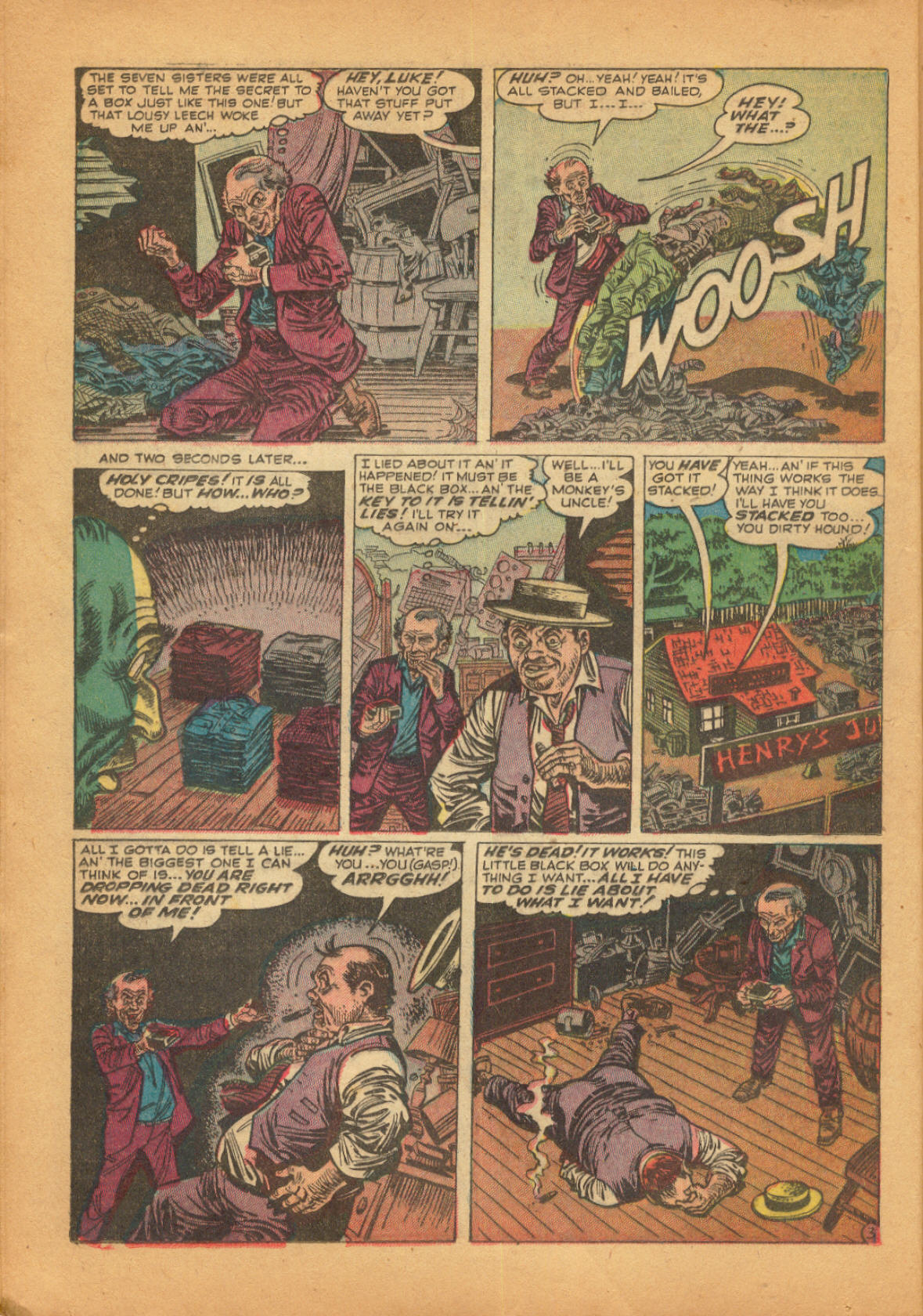 Read online Mystery Tales comic -  Issue #1 - 12