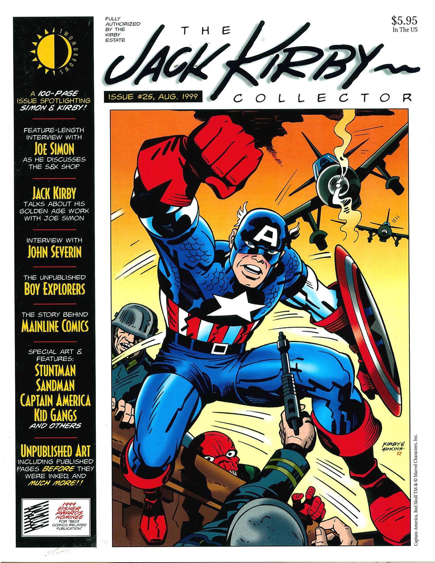 Read online The Jack Kirby Collector comic -  Issue #25 - 1