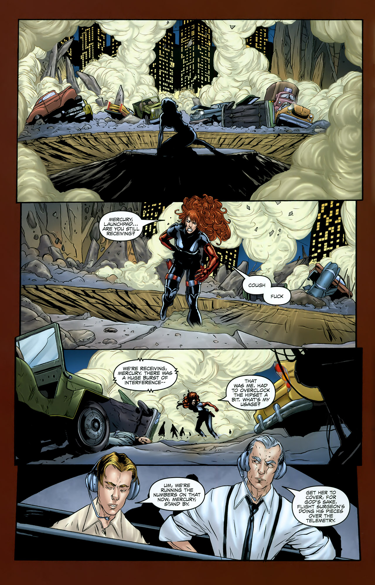 Read online Anna Mercury comic -  Issue #5 - 9