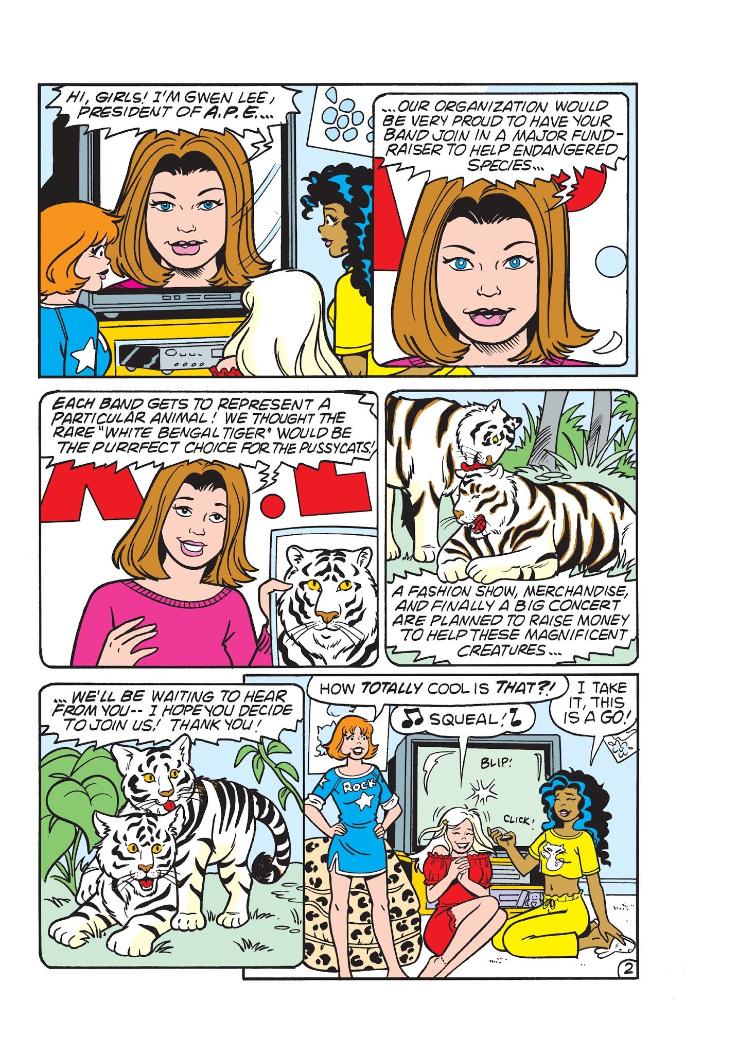 Read online The Best of Josie and the Pussycats comic -  Issue # TPB (Part 3) - 46