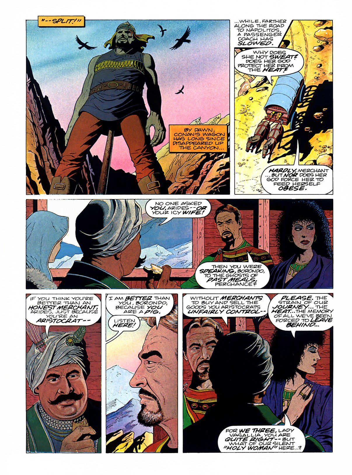 Read online Marvel Graphic Novel comic -  Issue #53 - Conan - The Skull of Set - 18