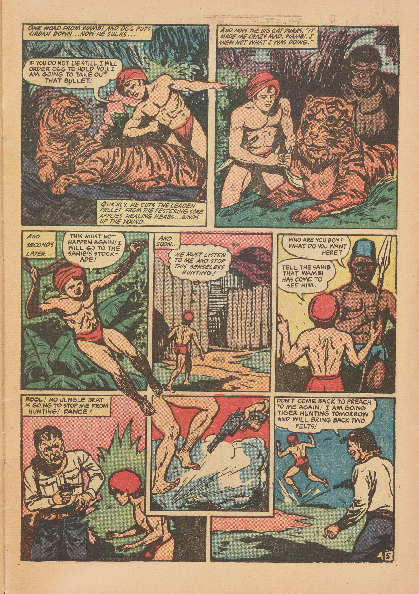 Read online Wambi Jungle Boy comic -  Issue #15 - 31