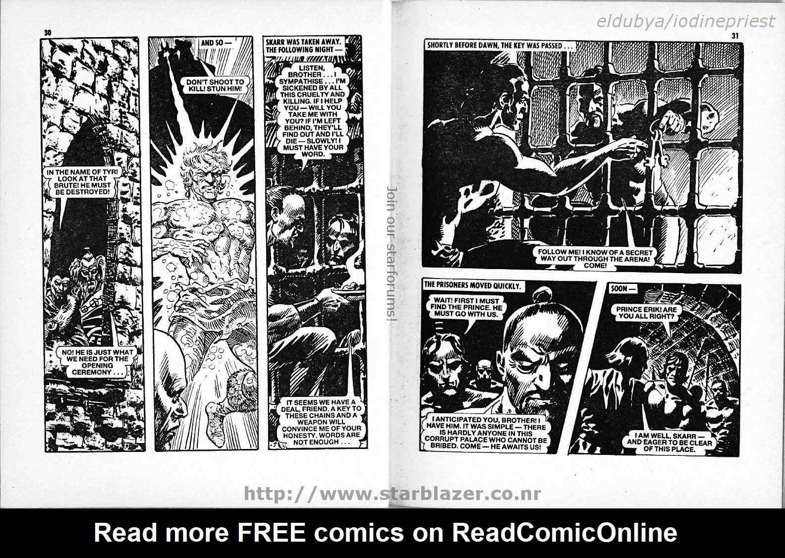 Read online Starblazer comic -  Issue #196 - 17