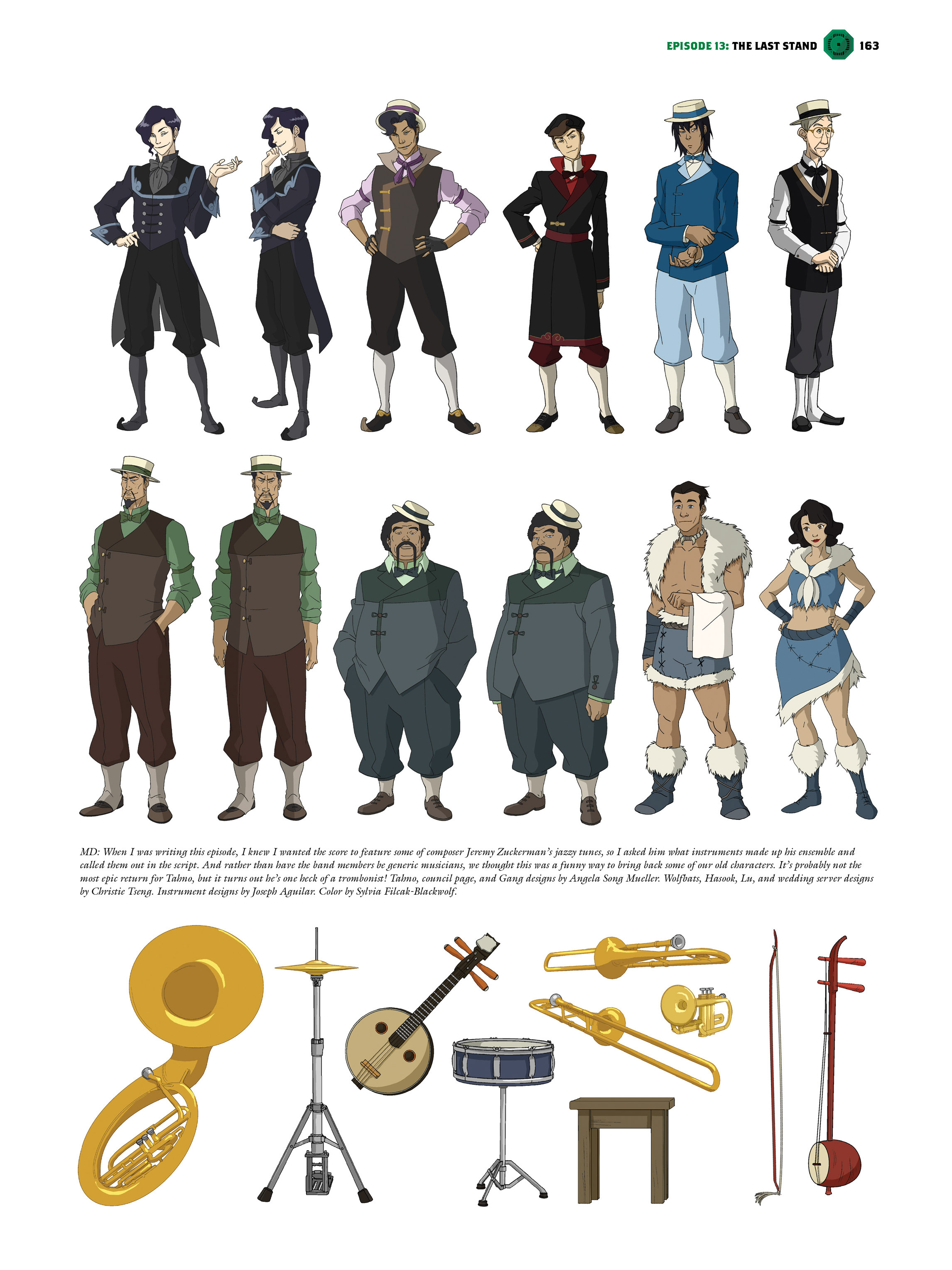 Read online The Legend of Korra: The Art of the Animated Series comic -  Issue # TPB 4 - 151