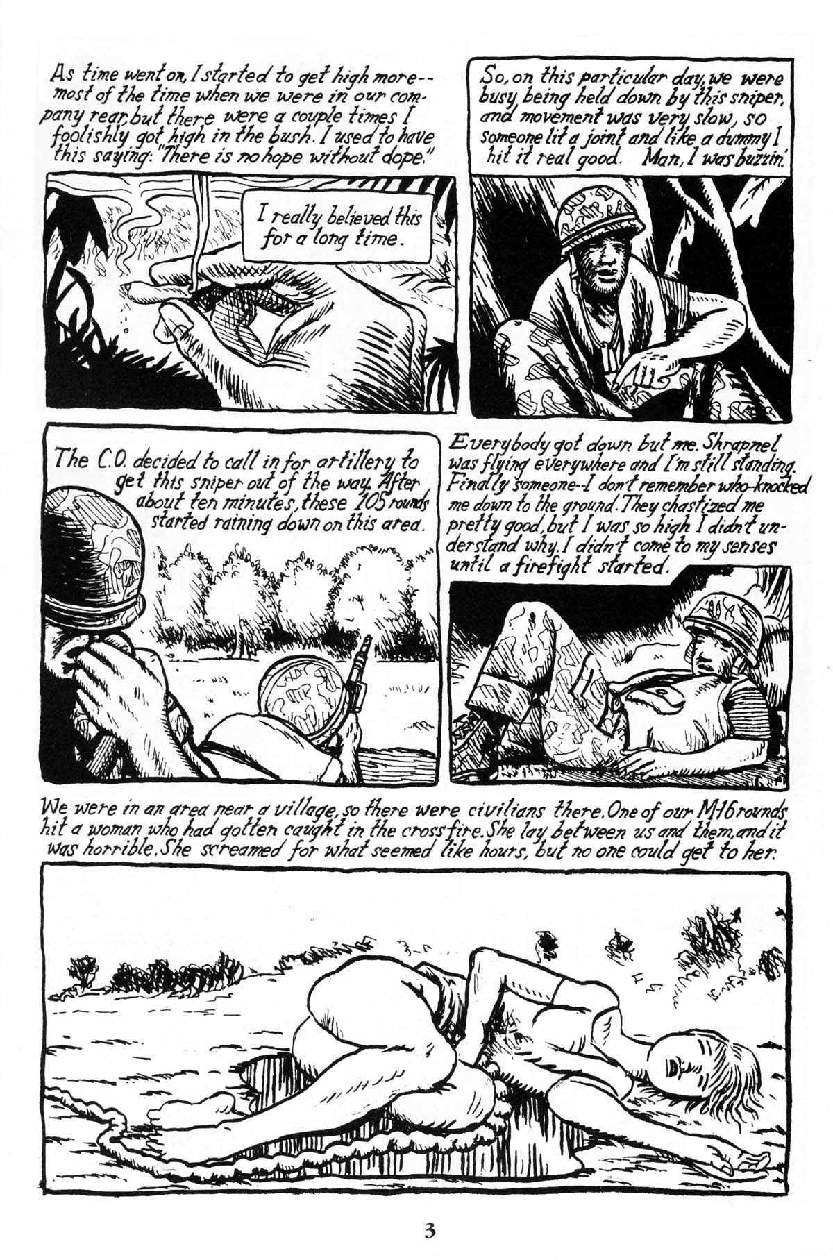 Read online American Splendor: Unsung Hero comic -  Issue #3 - 5