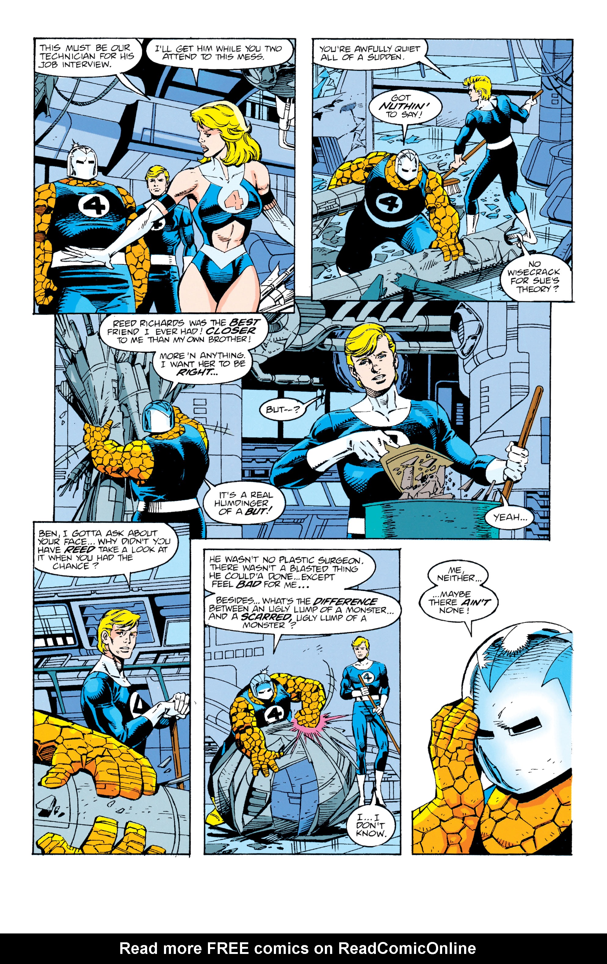 Read online Fantastic Four Epic Collection comic -  Issue # Nobody Gets Out Alive (Part 2) - 67