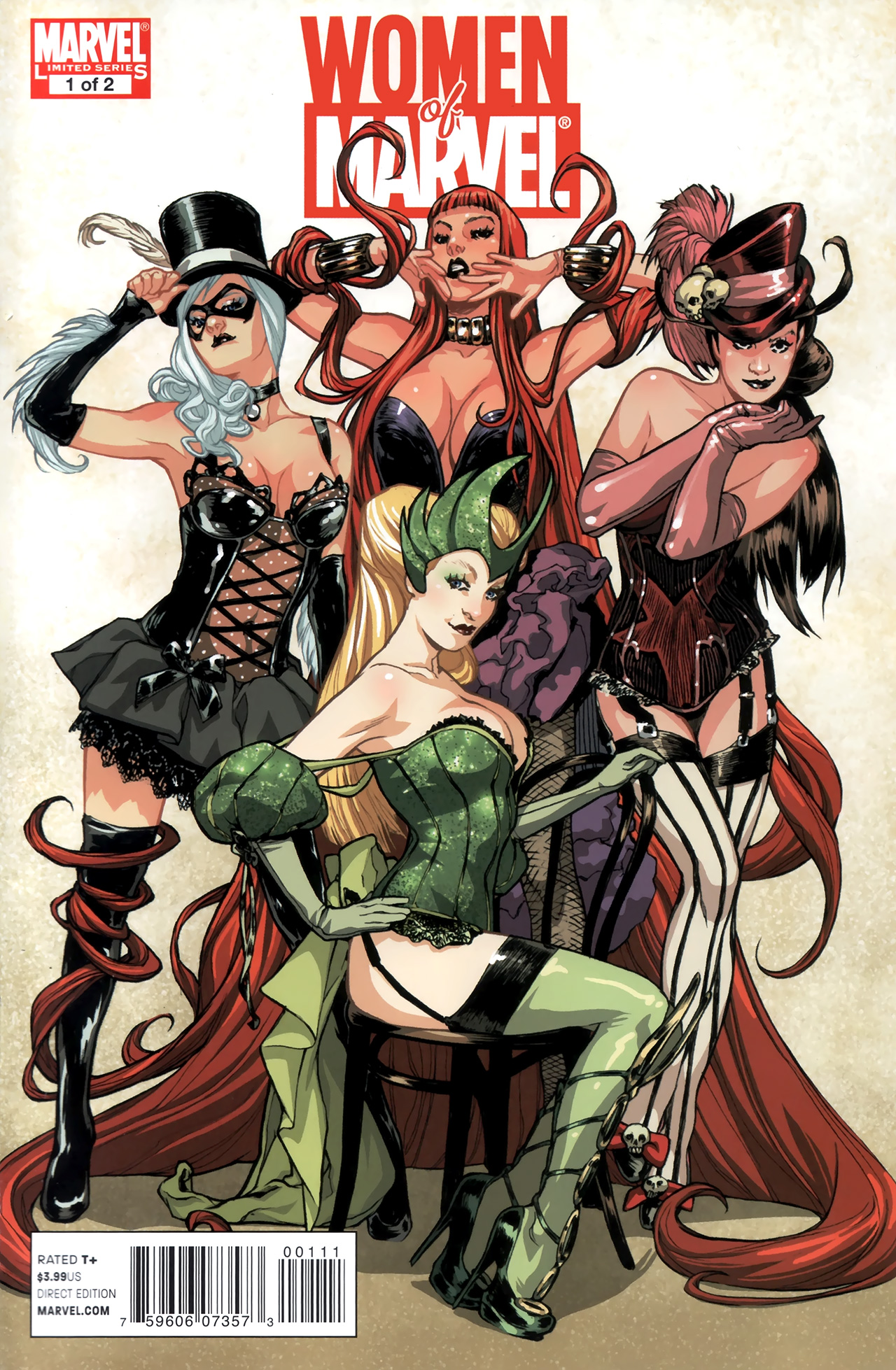Read online Women of Marvel (2011) comic -  Issue #1 - 1