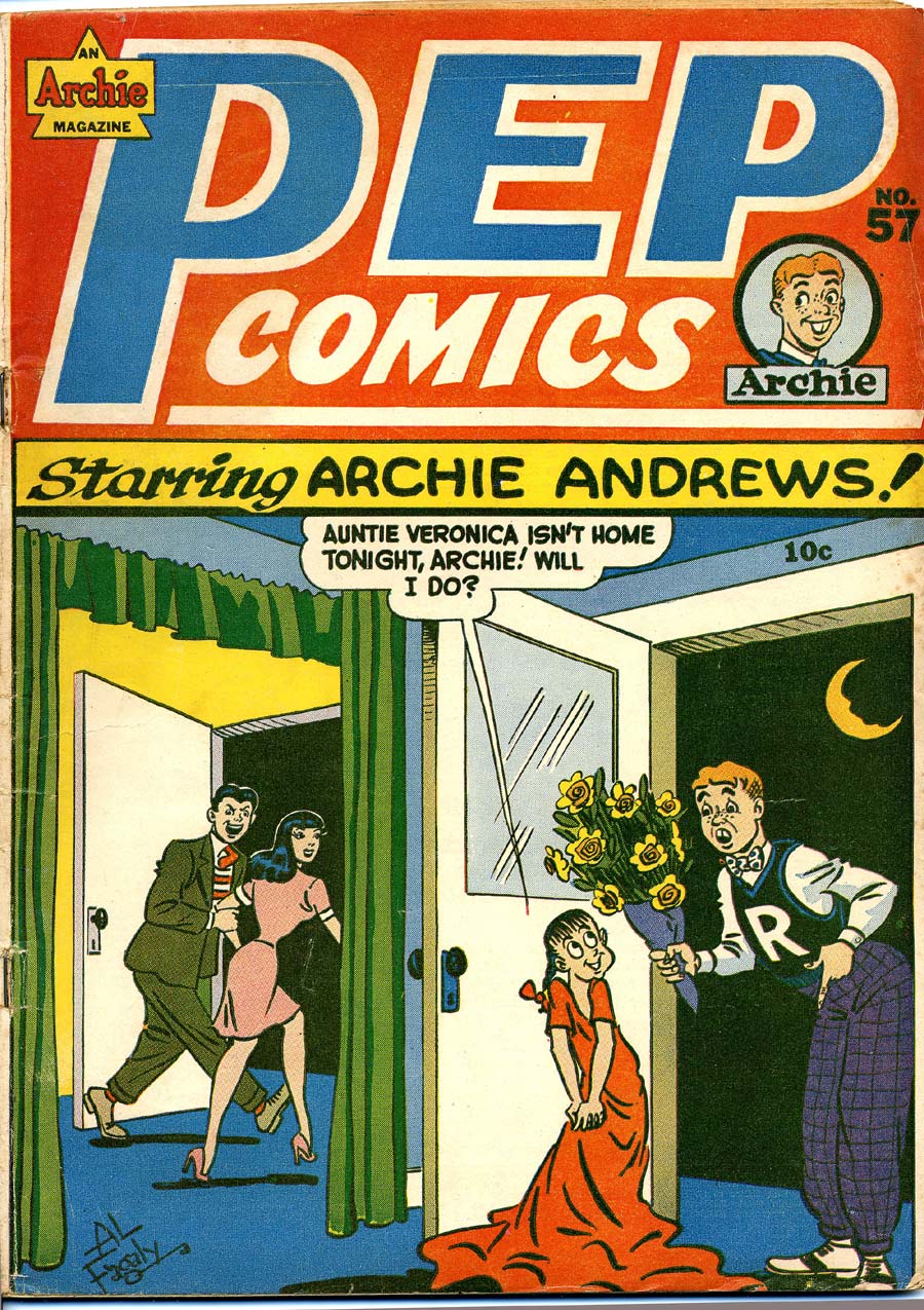 Read online Pep Comics comic -  Issue #57 - 1