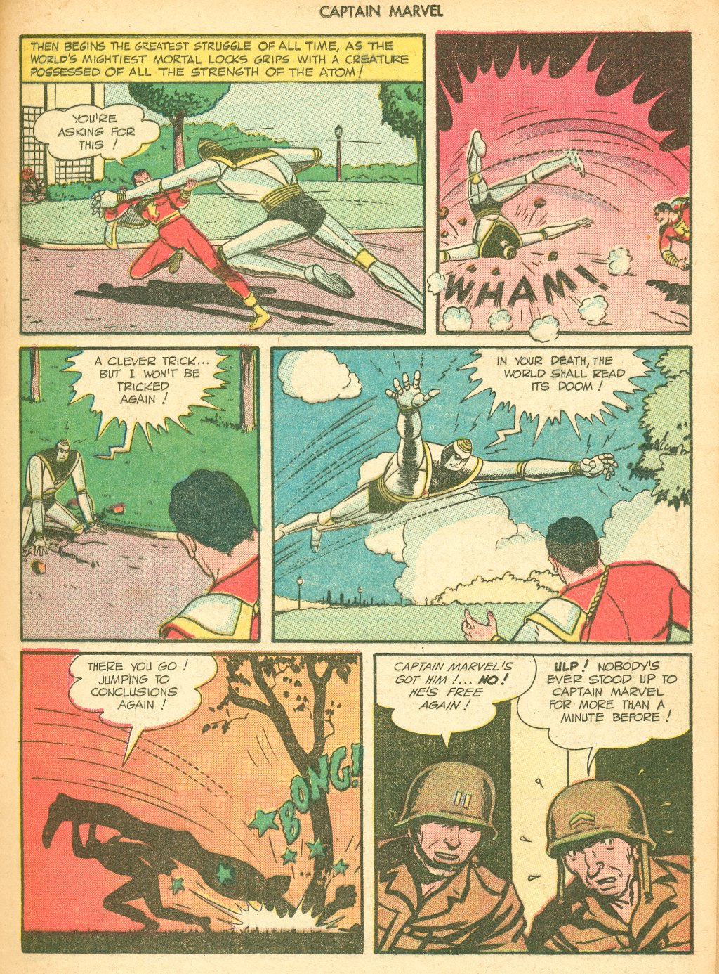 Read online Captain Marvel Adventures comic -  Issue #78 - 17