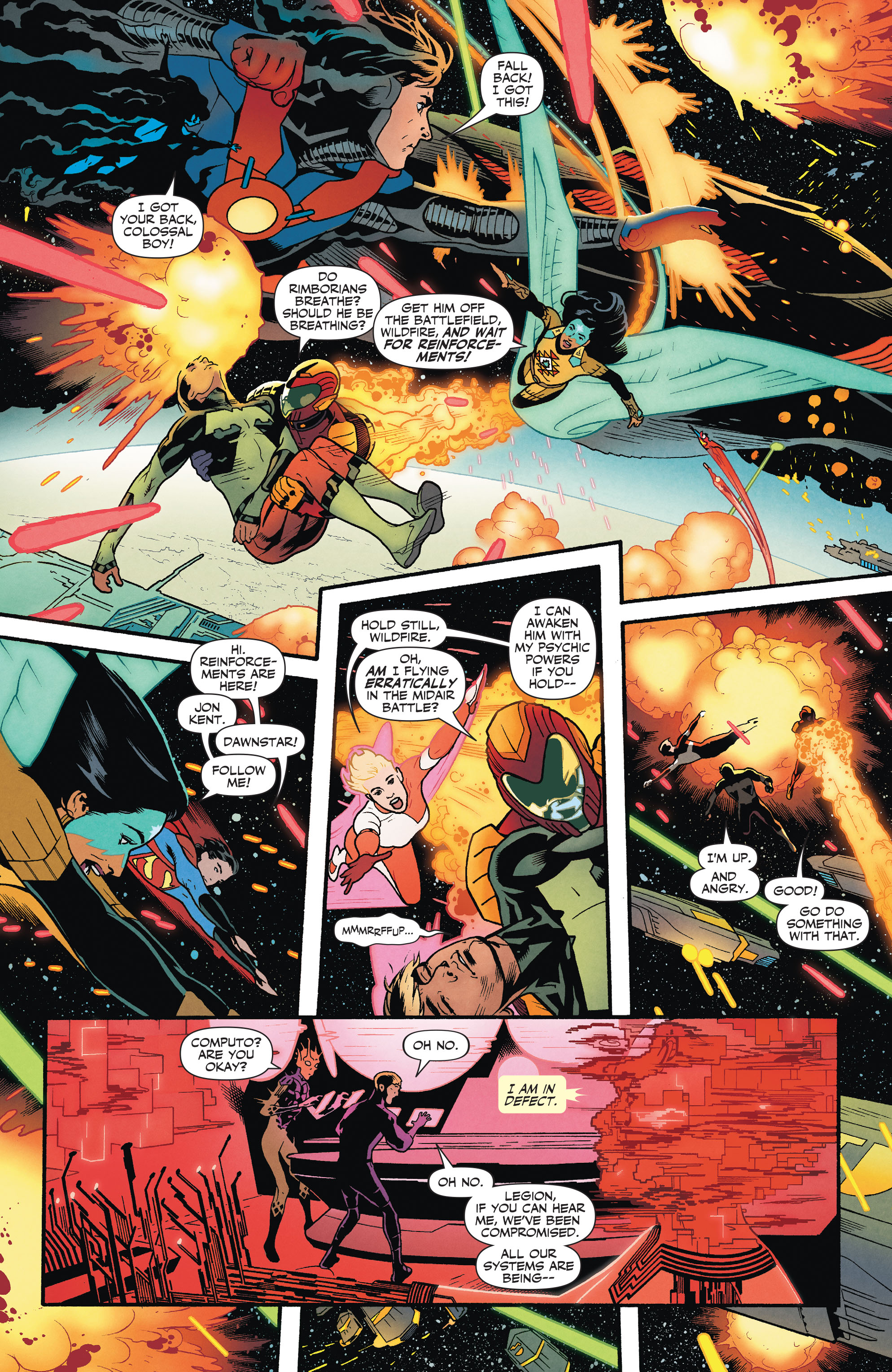 Read online Legion of Super-Heroes (2019) comic -  Issue #6 - 7