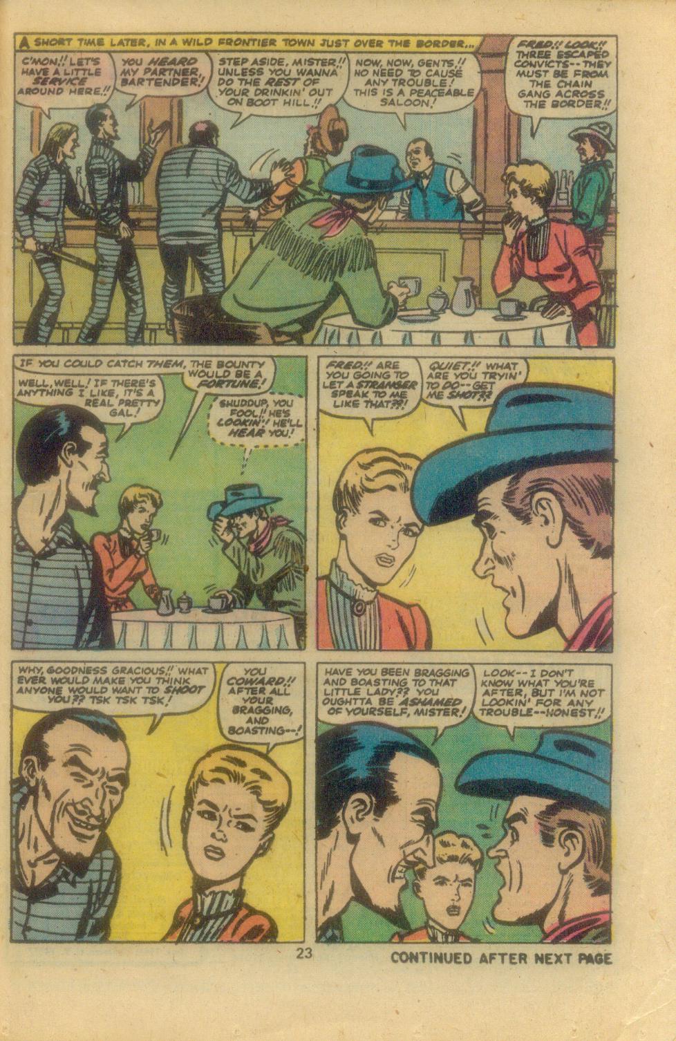 Read online Kid Colt Outlaw comic -  Issue #191 - 25