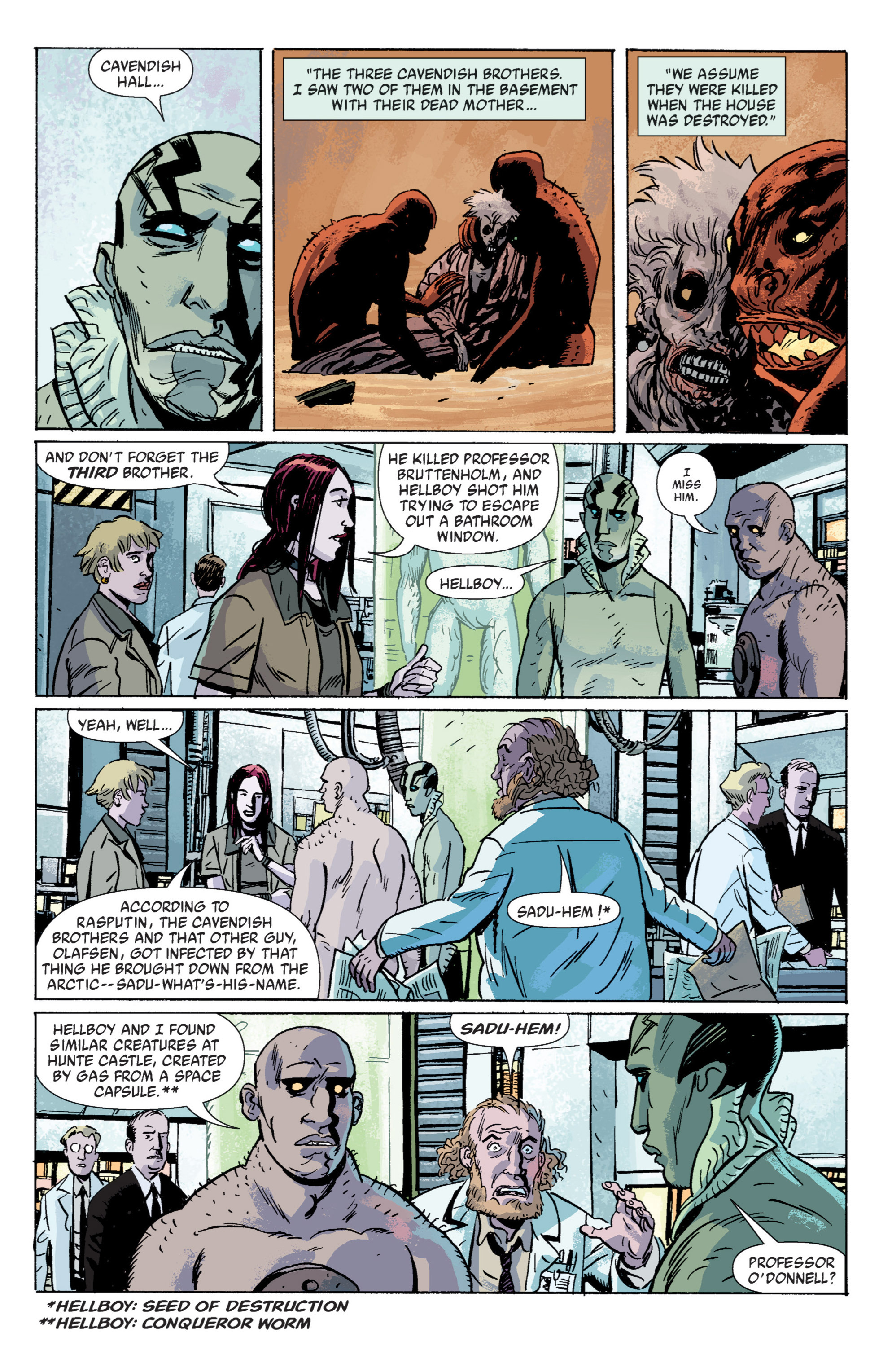 Read online B.P.R.D. (2003) comic -  Issue # TPB 3 - 35