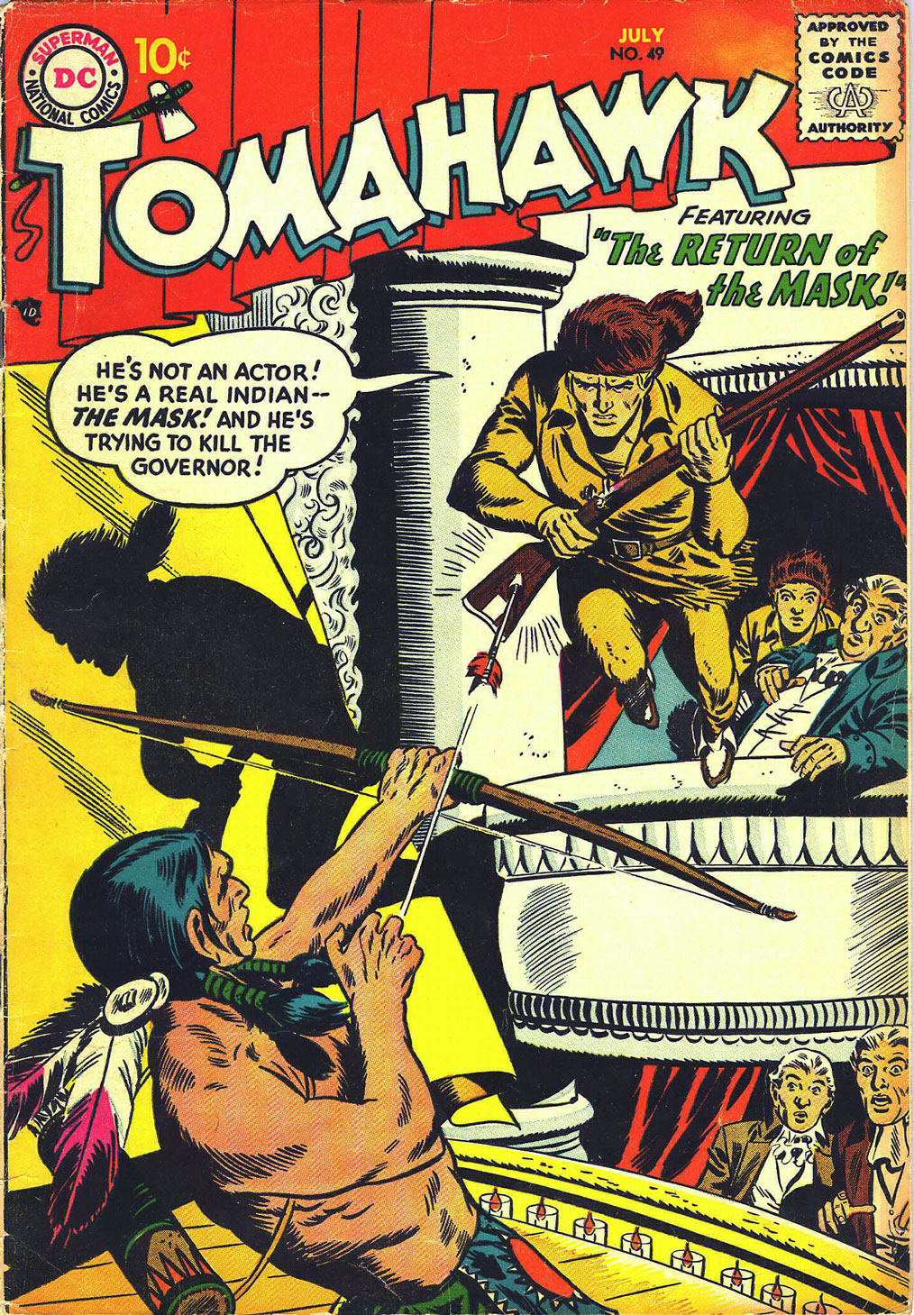 Read online Tomahawk comic -  Issue #49 - 1