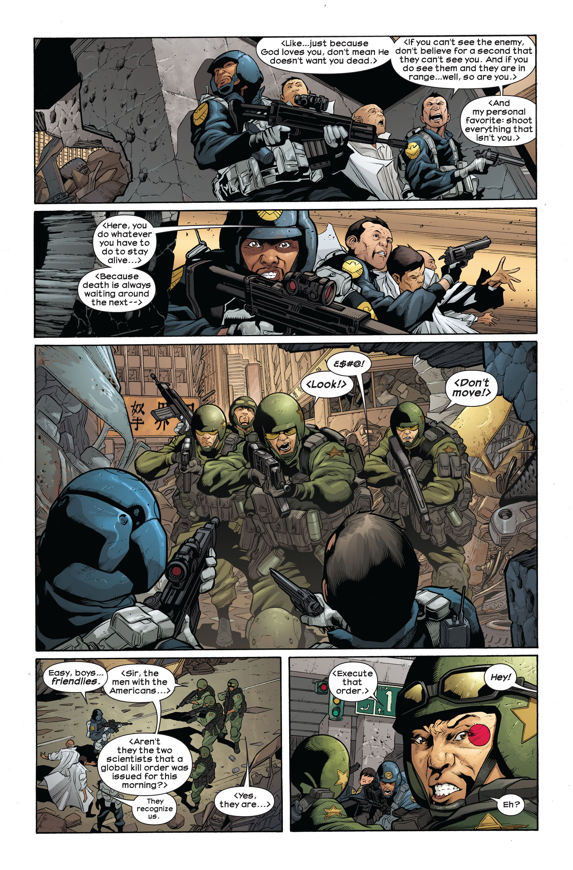 Read online Ultimate Comics Hawkeye comic -  Issue #2 - 4
