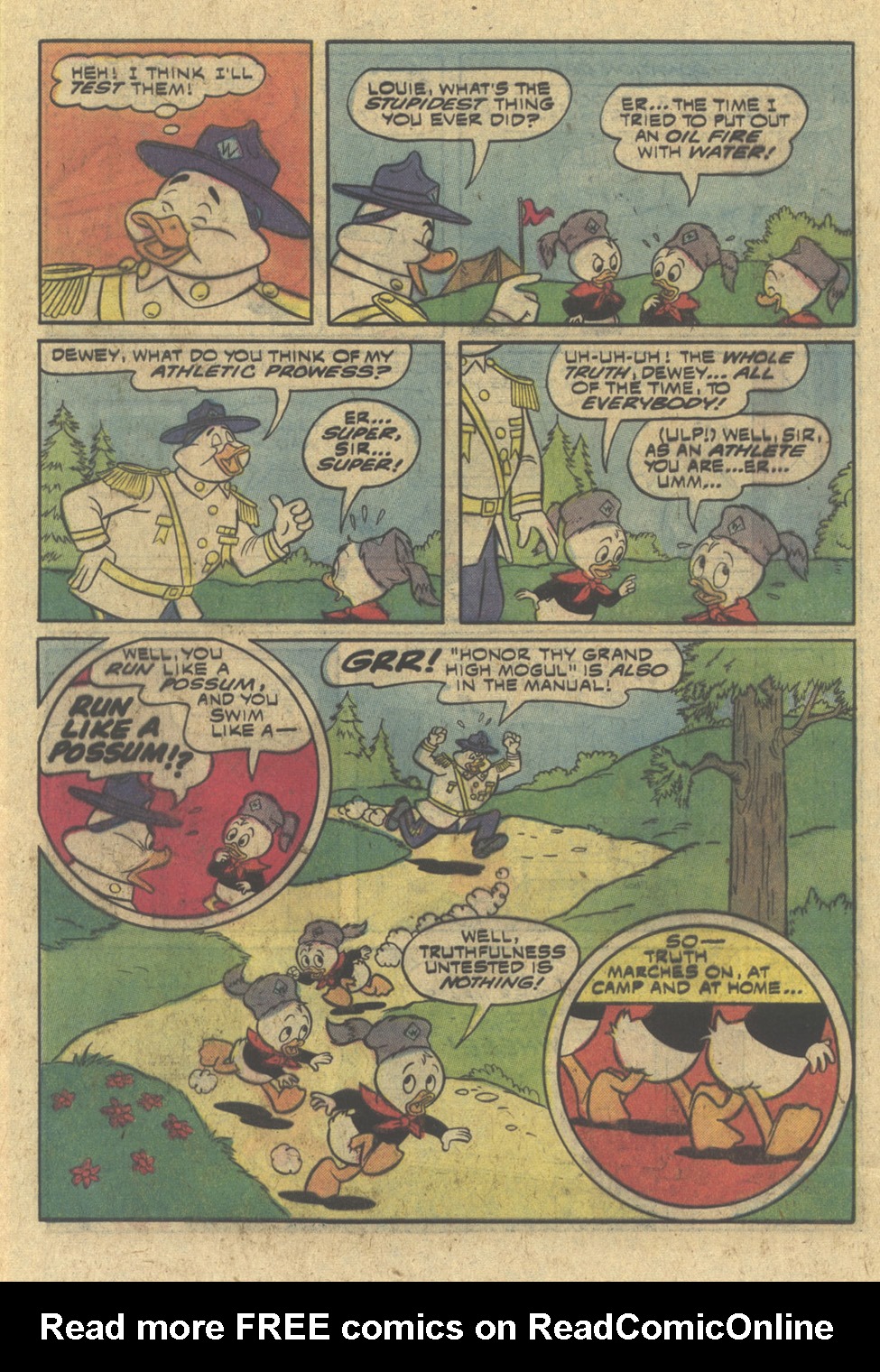 Read online Huey, Dewey, and Louie Junior Woodchucks comic -  Issue #48 - 5