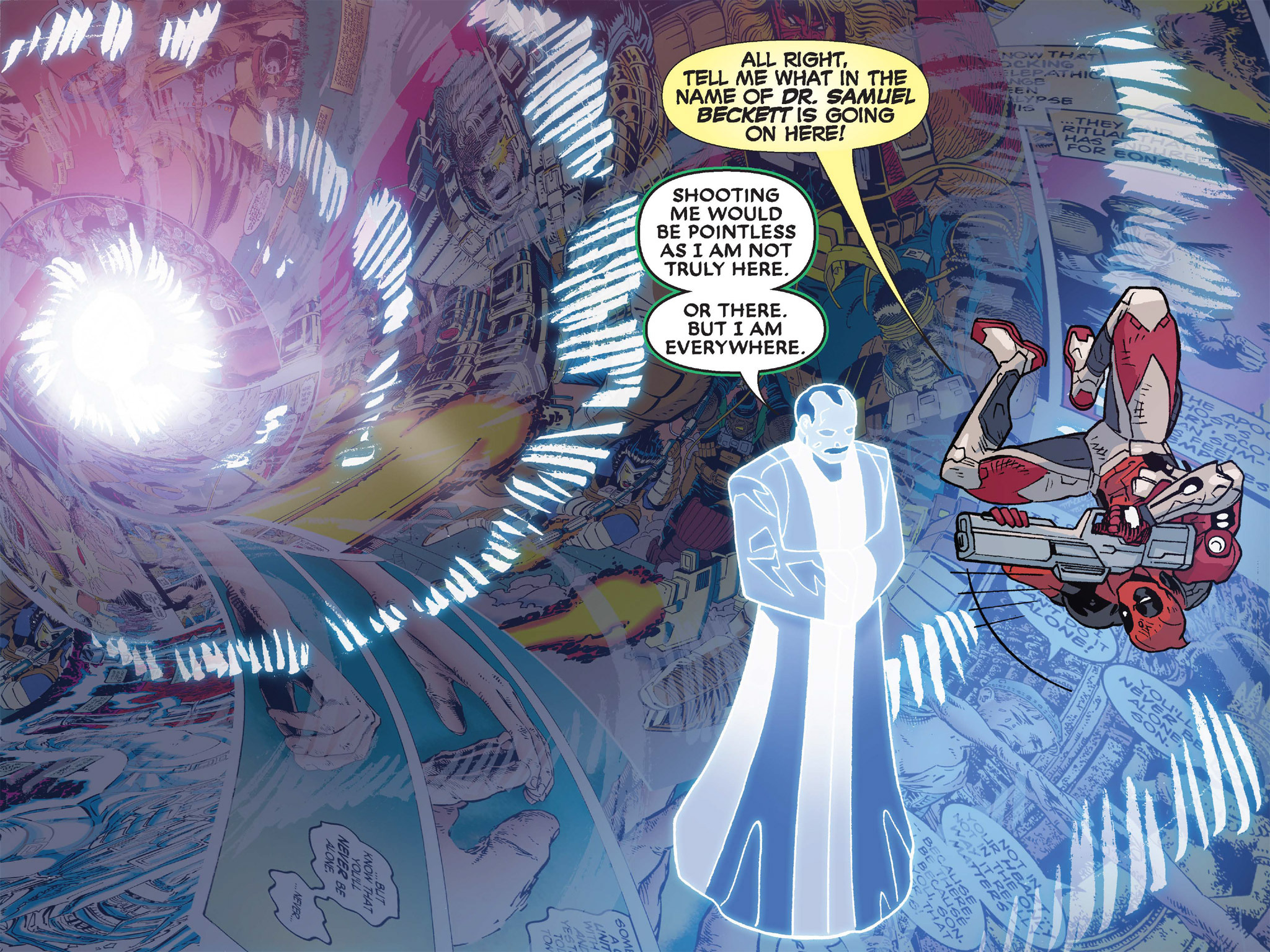 Read online Deadpool & Cable: Split Second Infinite Comic comic -  Issue #5 - 48