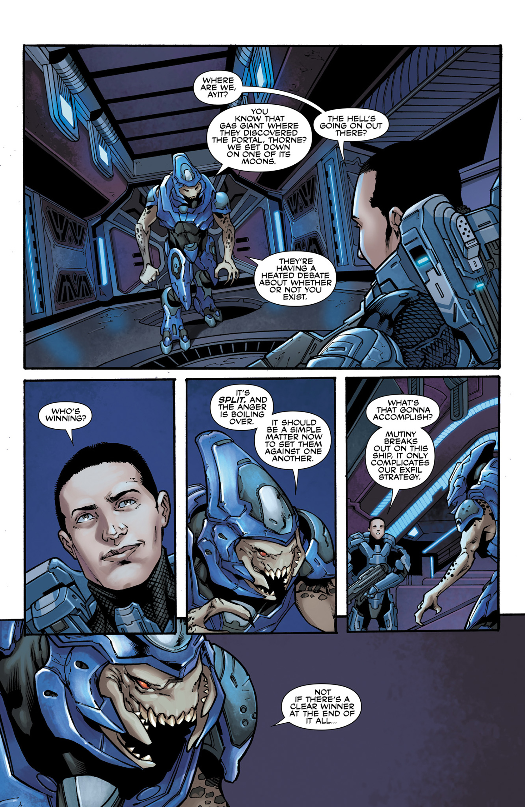 Read online Halo: Escalation comic -  Issue #21 - 8