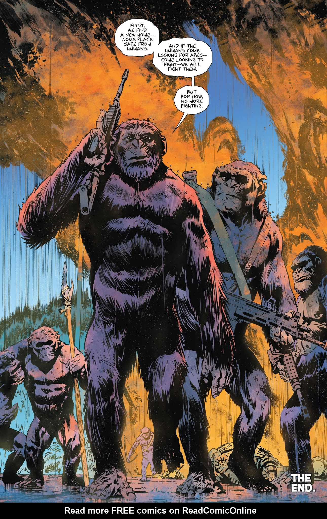 Read online War for the Planet of the Apes comic -  Issue #4 - 20