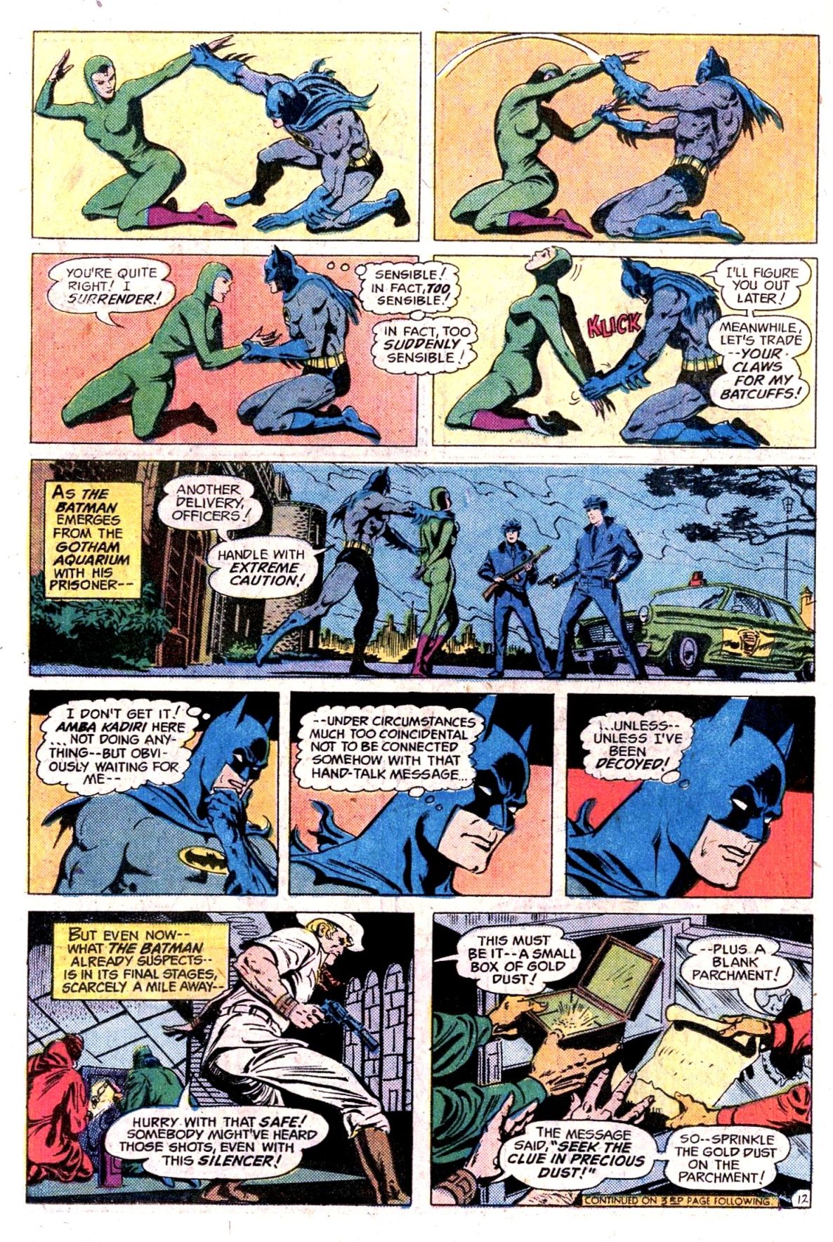 Read online Batman (1940) comic -  Issue #274 - 22