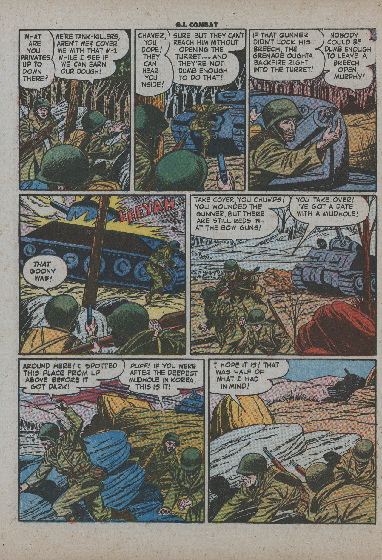 Read online G.I. Combat (1952) comic -  Issue #9 - 16