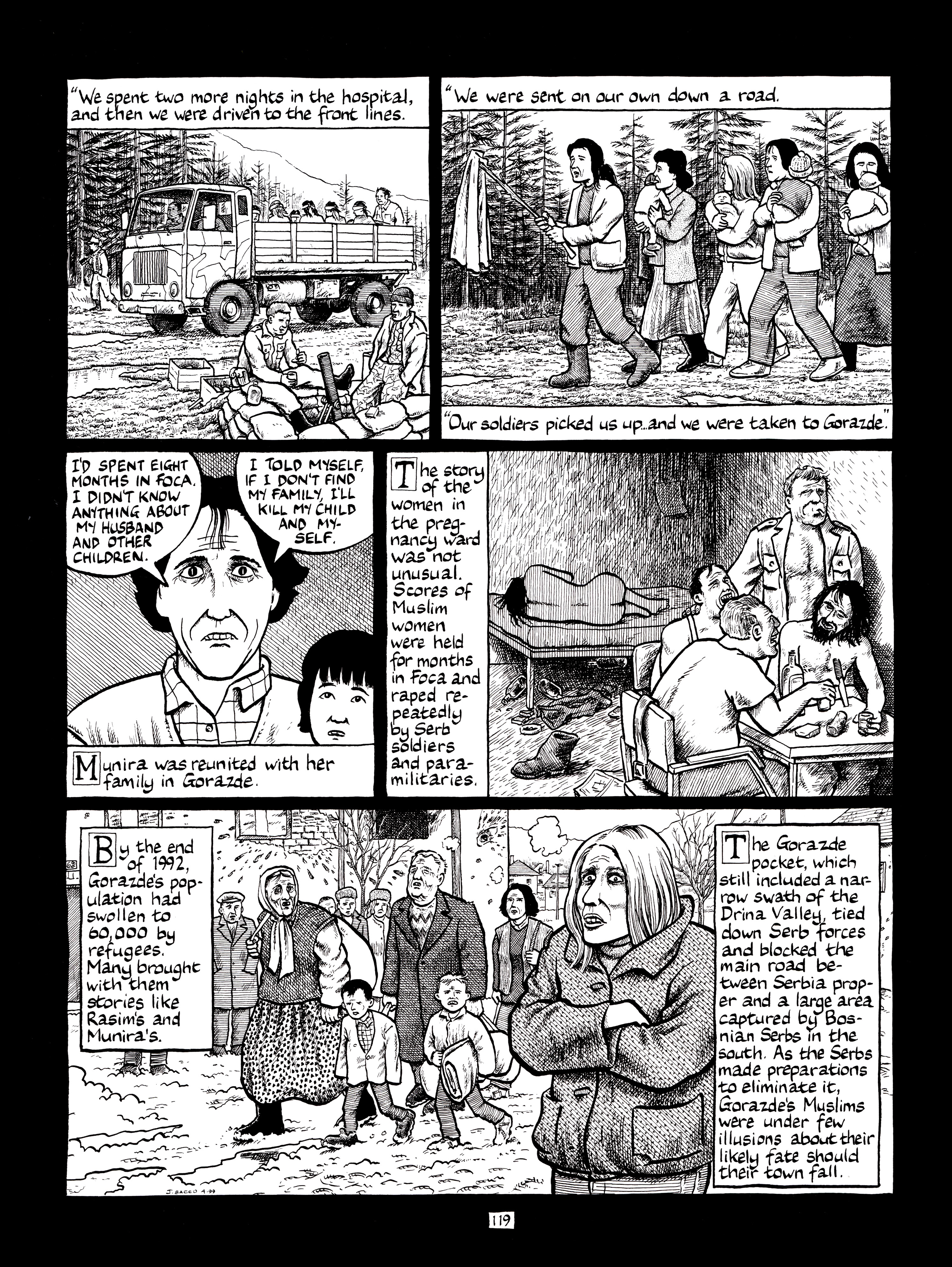 Read online Safe Area Goražde comic -  Issue # TPB (Part 2) - 60