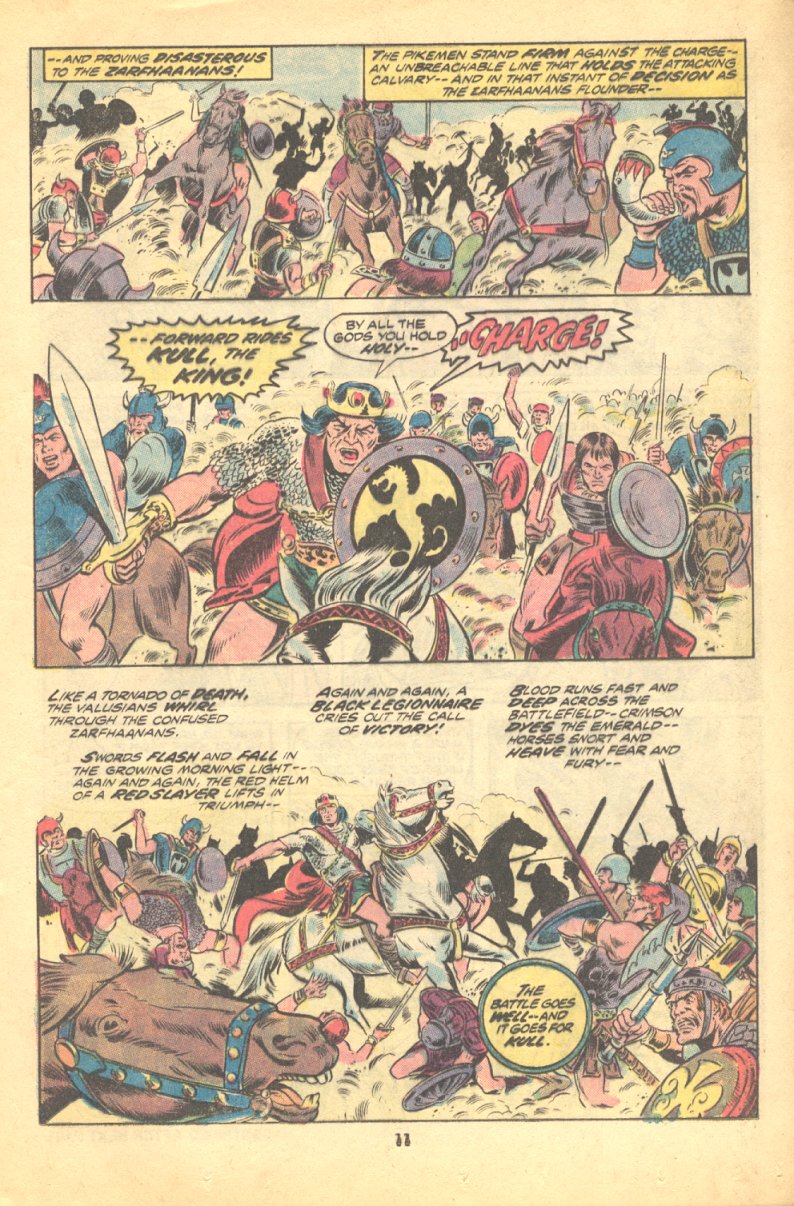 Read online Kull, the Conqueror (1971) comic -  Issue #10 - 9