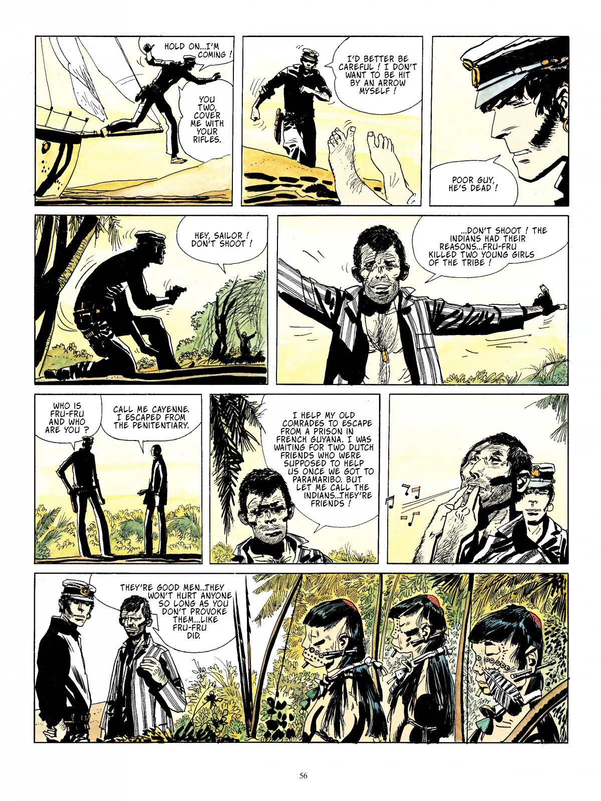 Read online Corto Maltese comic -  Issue # TPB 3 - 44