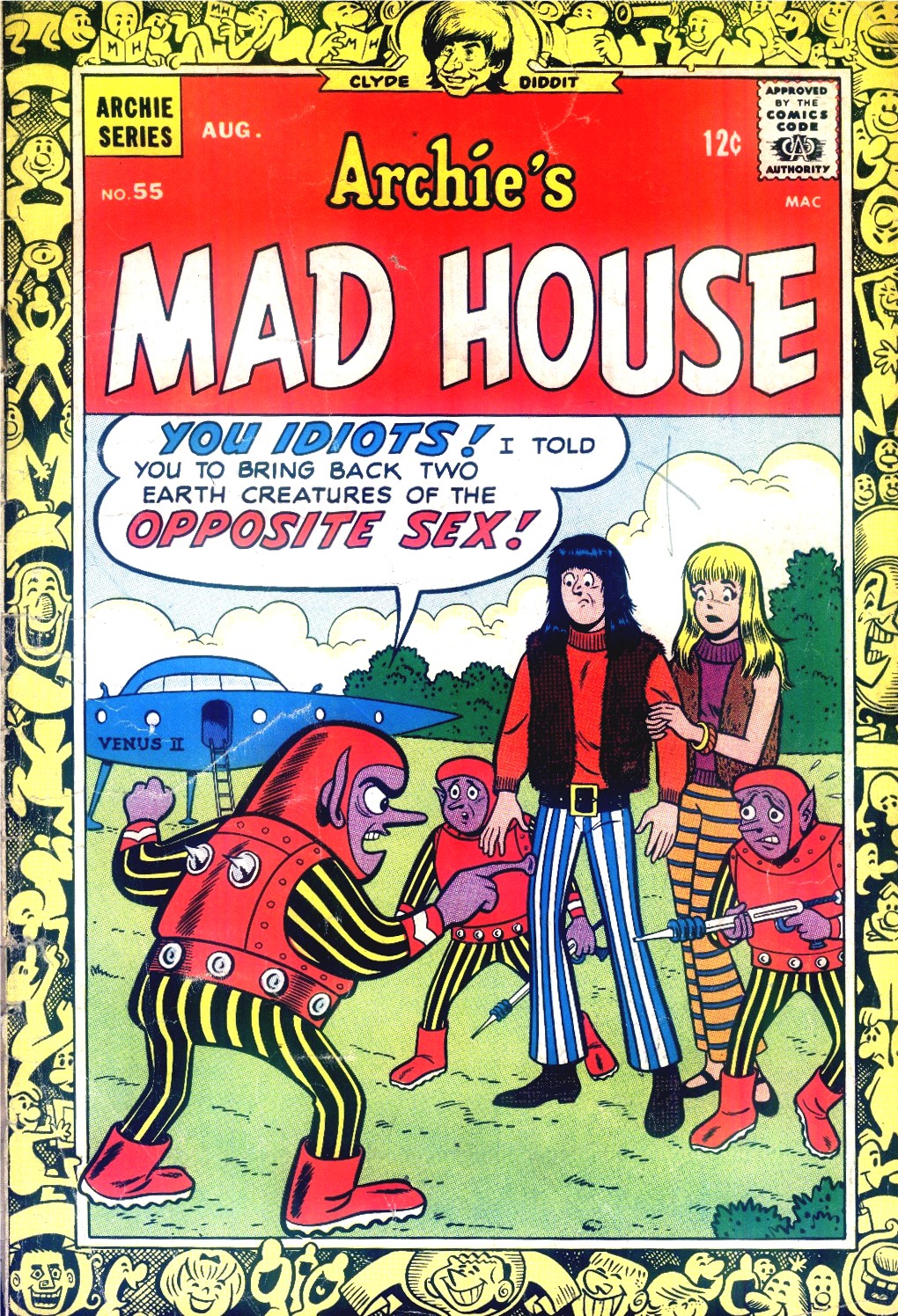 Read online Archie's Madhouse comic -  Issue #55 - 1