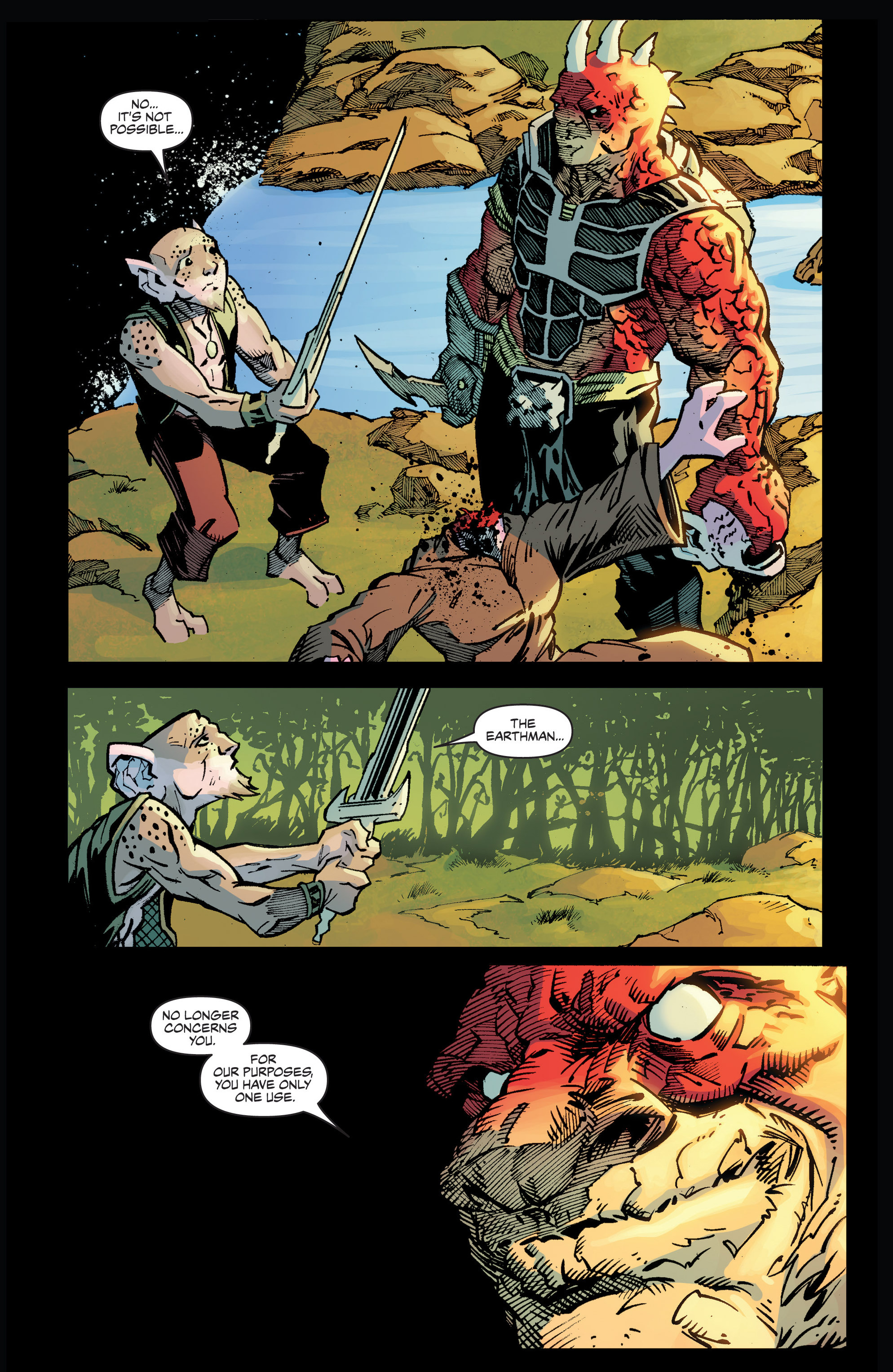 Read online Bigfoot: Sword of the Earthman (2015) comic -  Issue #4 - 24